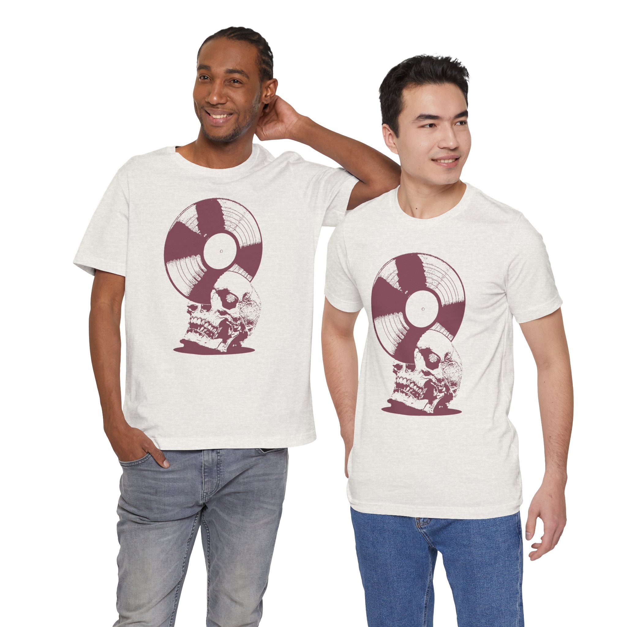 Crackin' Skulls Music Album Tee | Music Blows Your Mind Tee - Deez Teez