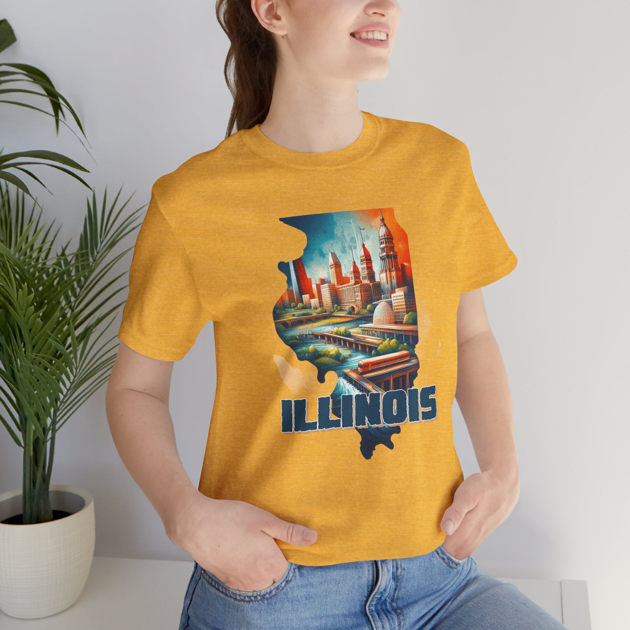 Illinois State Pride Tee - Deez Teez