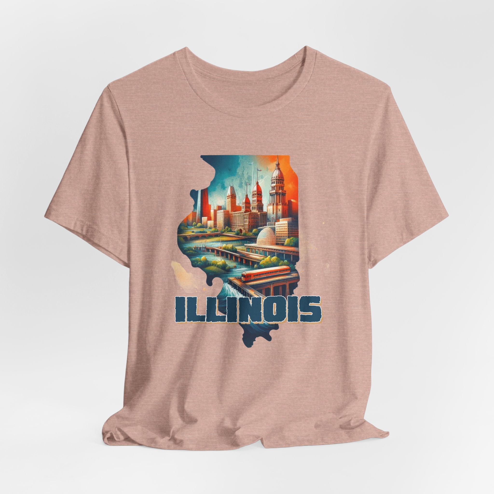 Illinois State Pride Tee - Deez Teez
