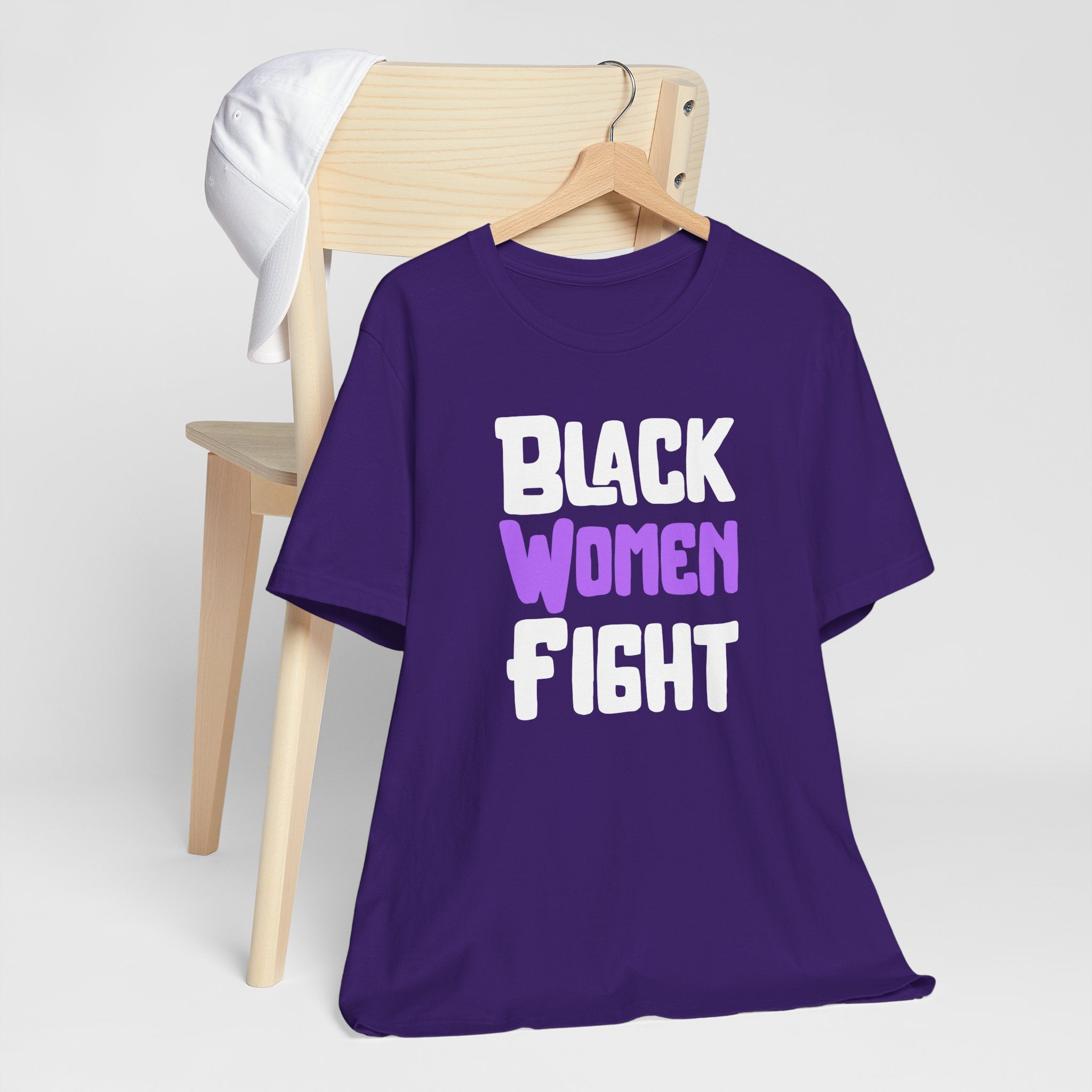 Black Women Fight T-Shirt | Empowerment and Strength Tee - Deez Teez
