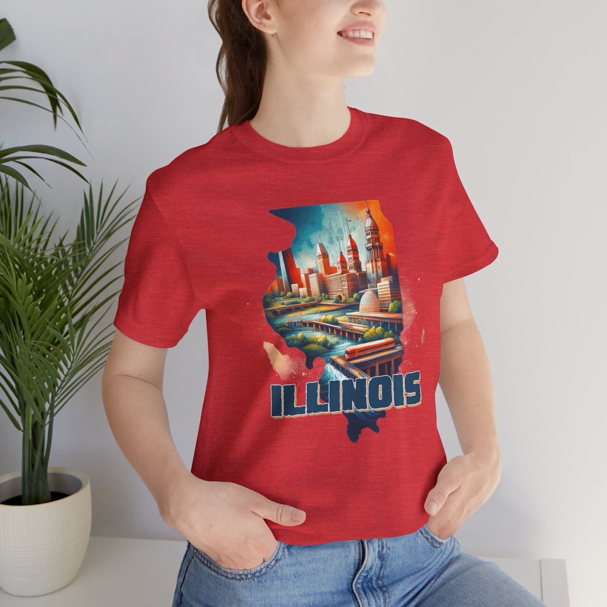 Illinois State Pride Tee - Deez Teez