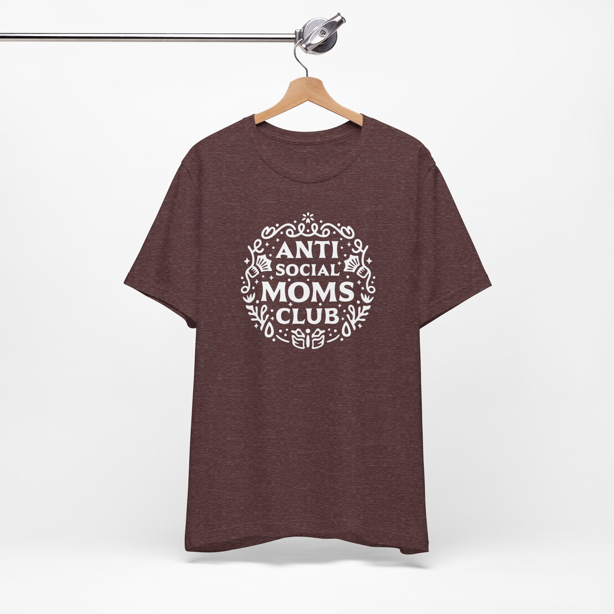 Anti-Social Moms Club T-Shirt | Funny Introvert Mom Tee - Deez Teez