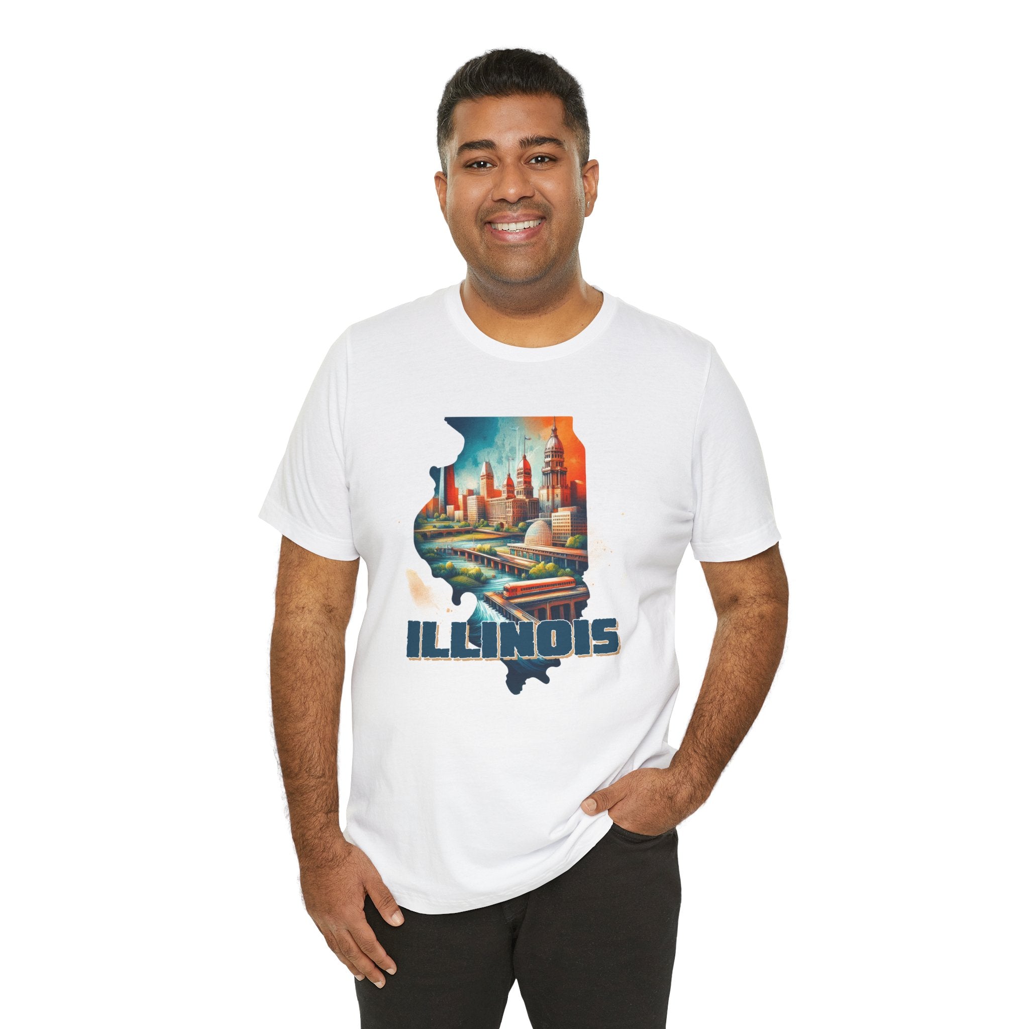 Illinois State Pride Tee - Deez Teez