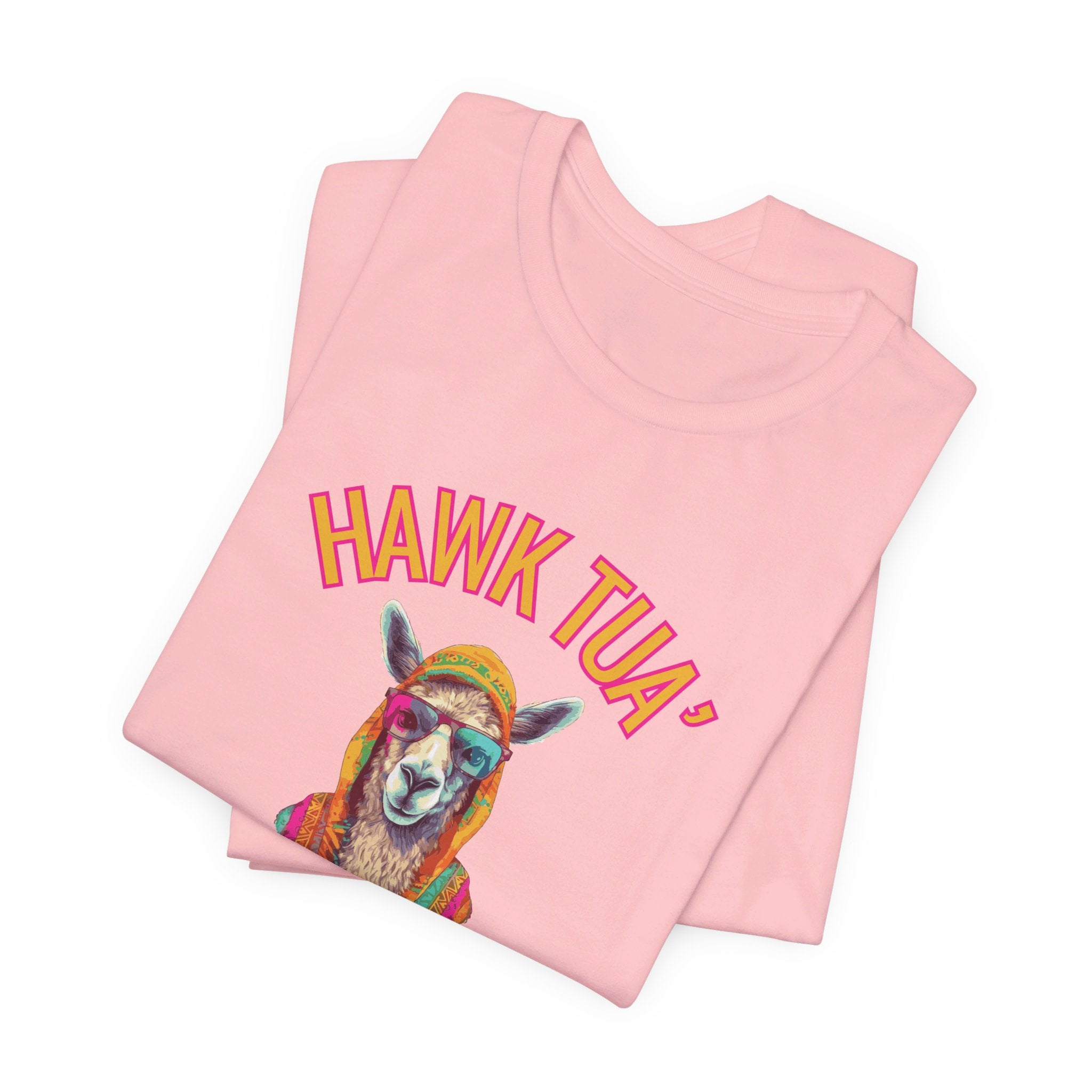 Hawk Tua Funny Parody T-Shirt | Llama Spit Edition - Deez Teez