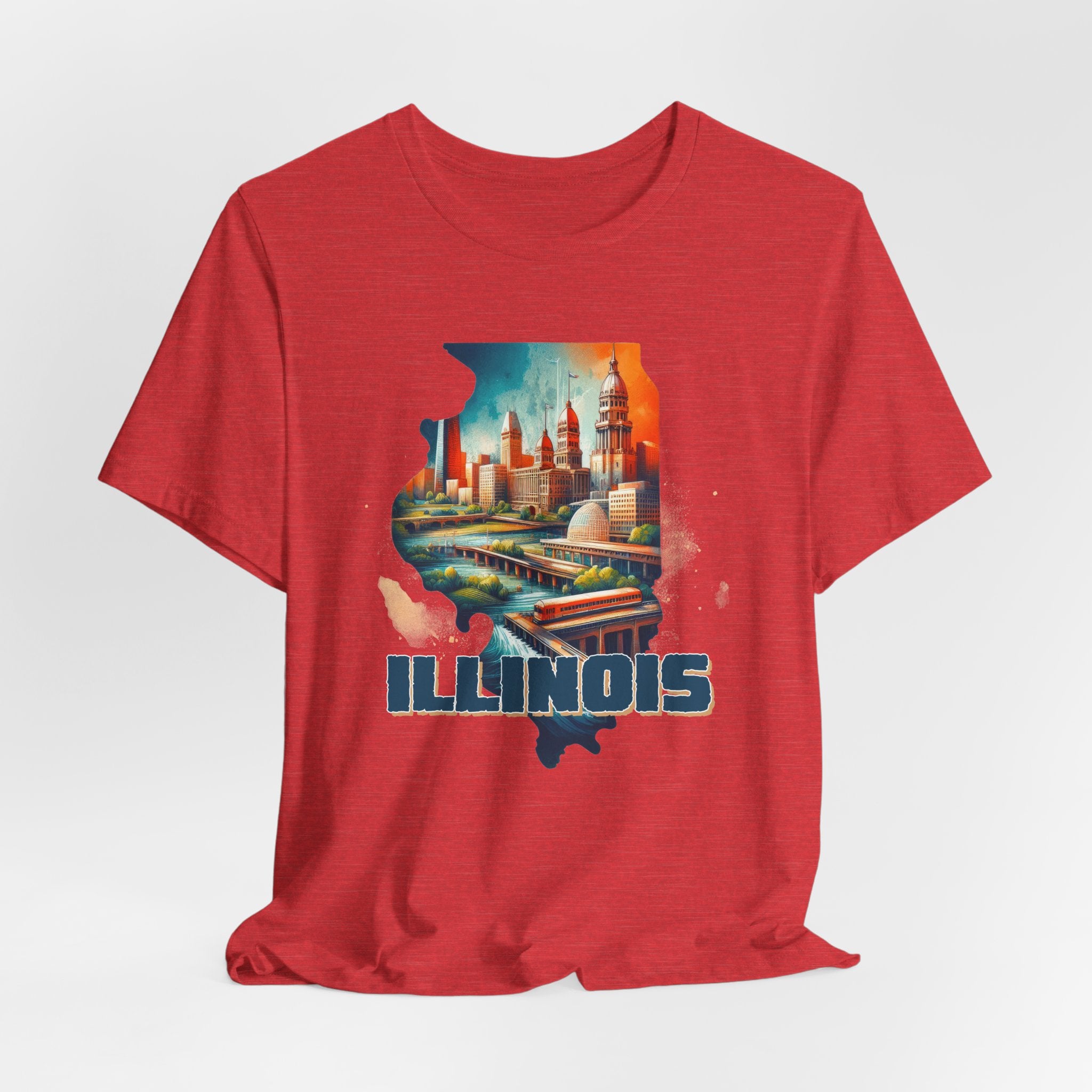 Illinois State Pride Tee - Deez Teez