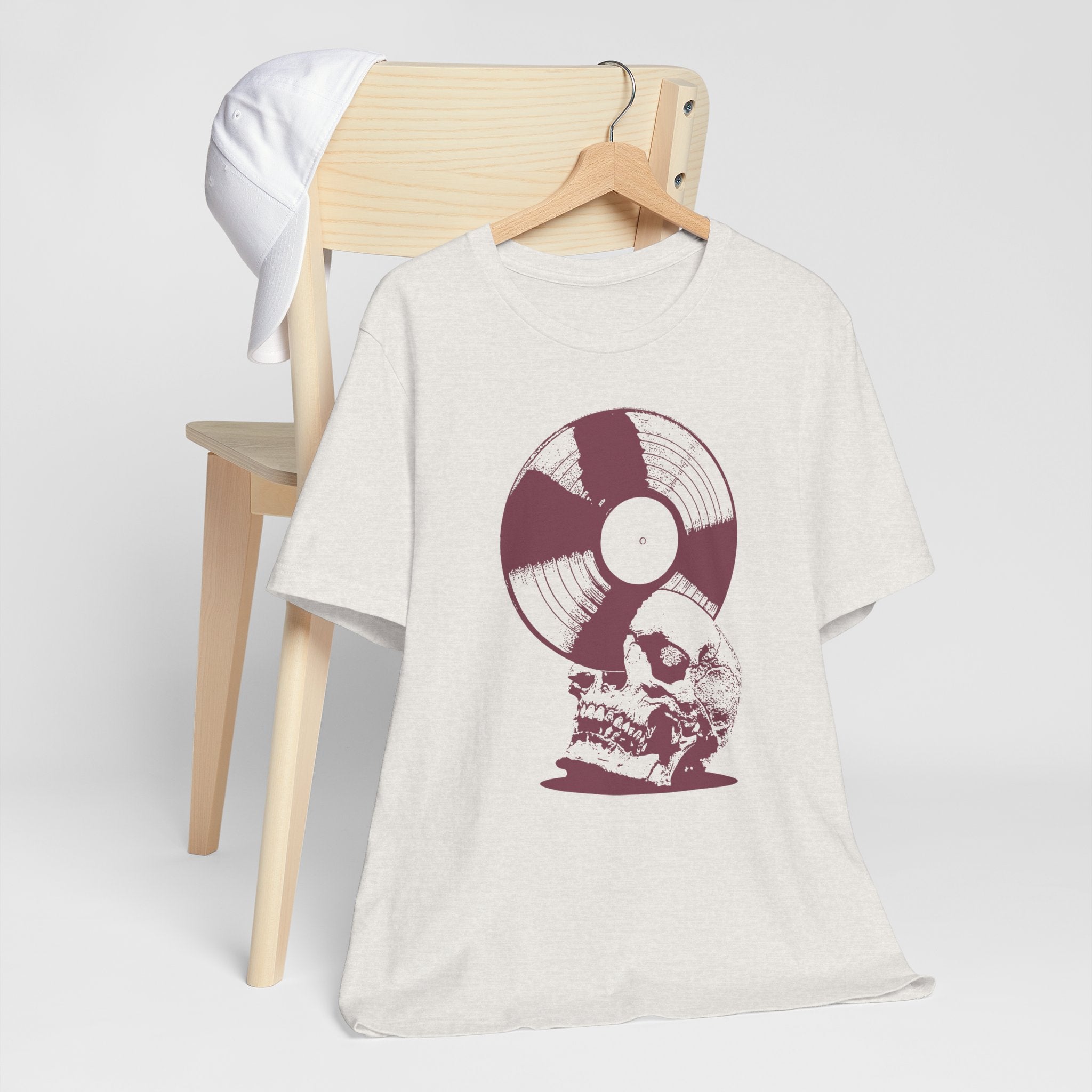 Crackin' Skulls Music Album Tee | Music Blows Your Mind Tee - Deez Teez