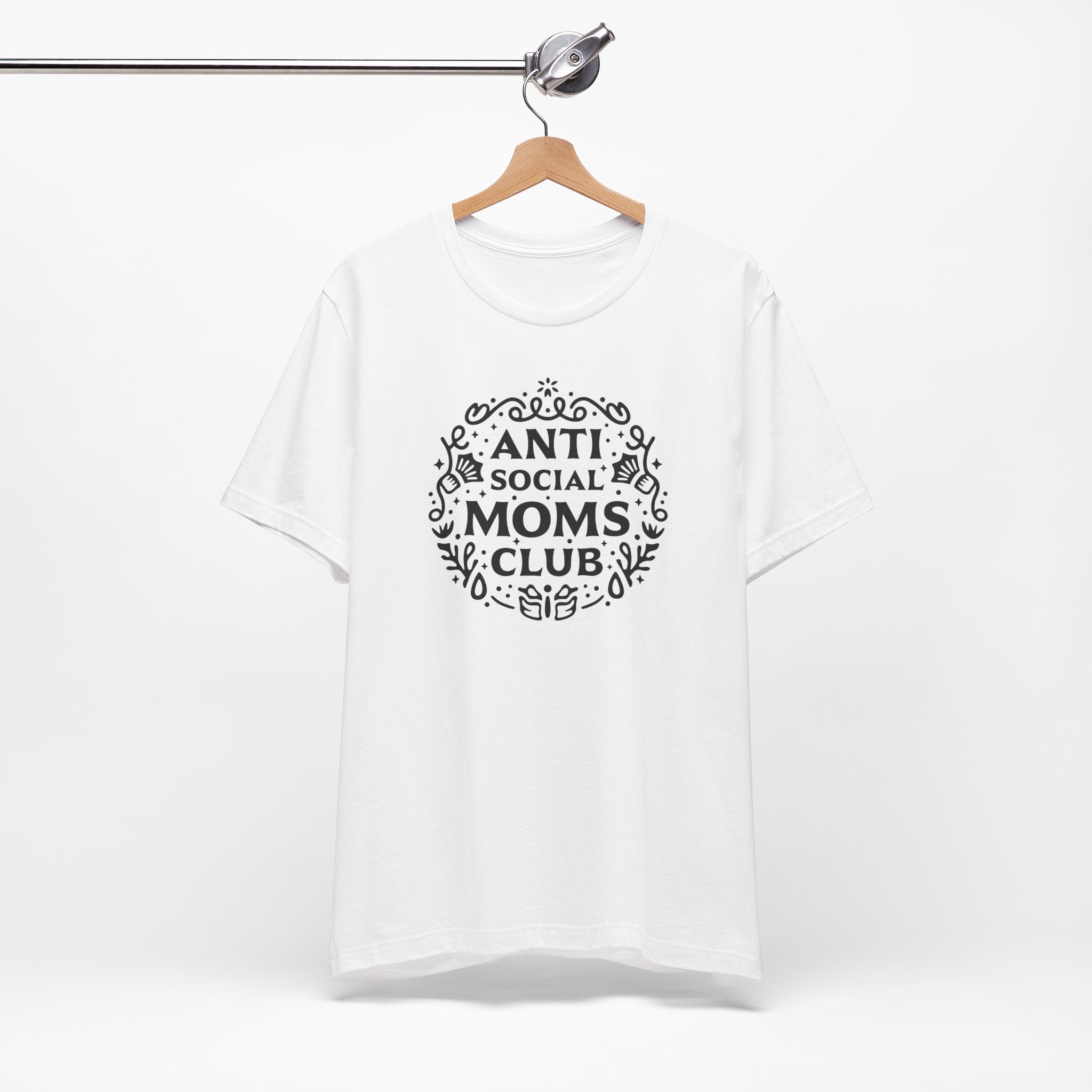 Anti-Social Moms Club T-Shirt | Funny Introvert Mom Tee - Deez Teez