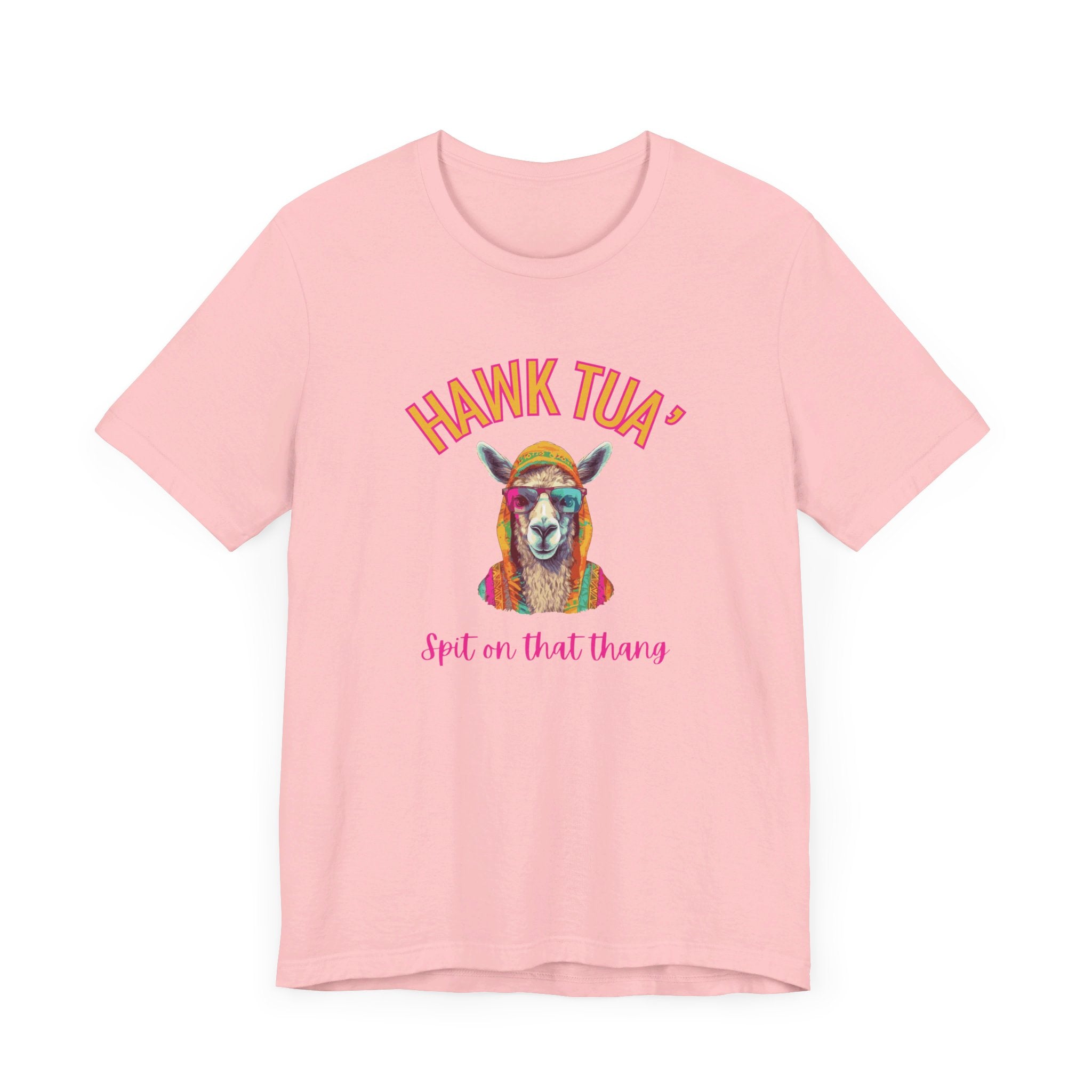 Hawk Tua Funny Parody T-Shirt | Llama Spit Edition - Deez Teez