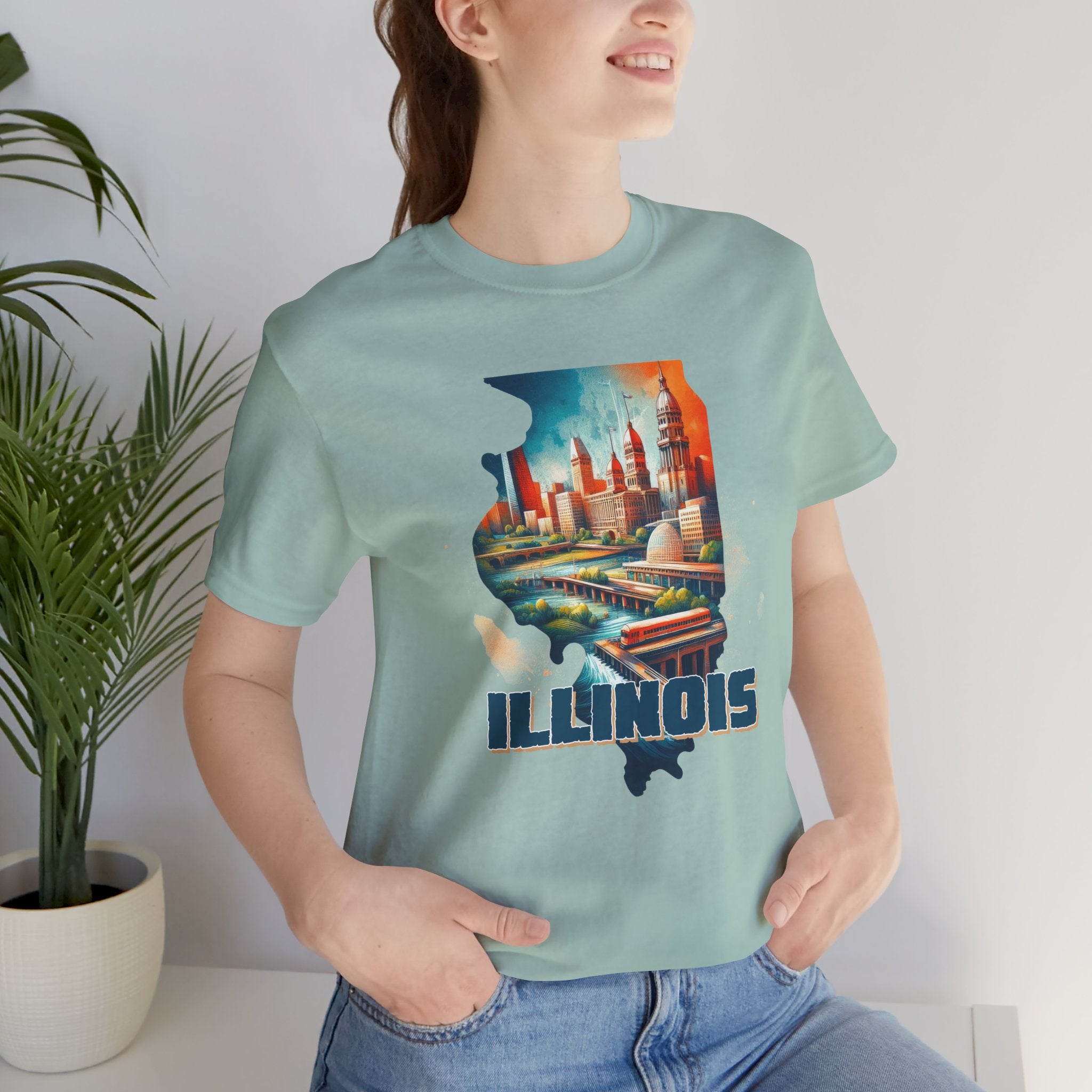 Illinois State Pride Tee - Deez Teez