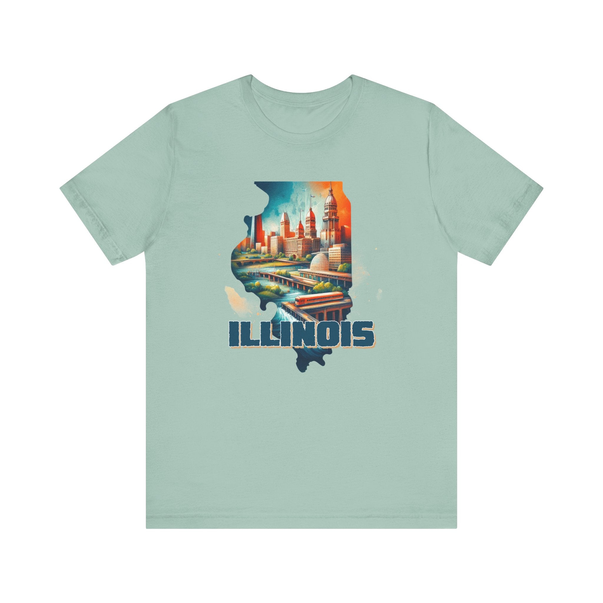 Illinois State Pride Tee - Deez Teez