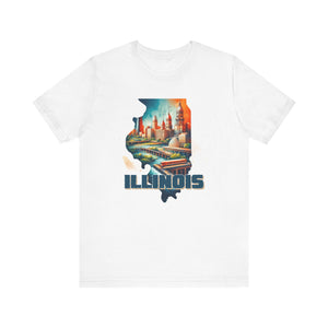 Illinois State Pride Tee - Deez Teez