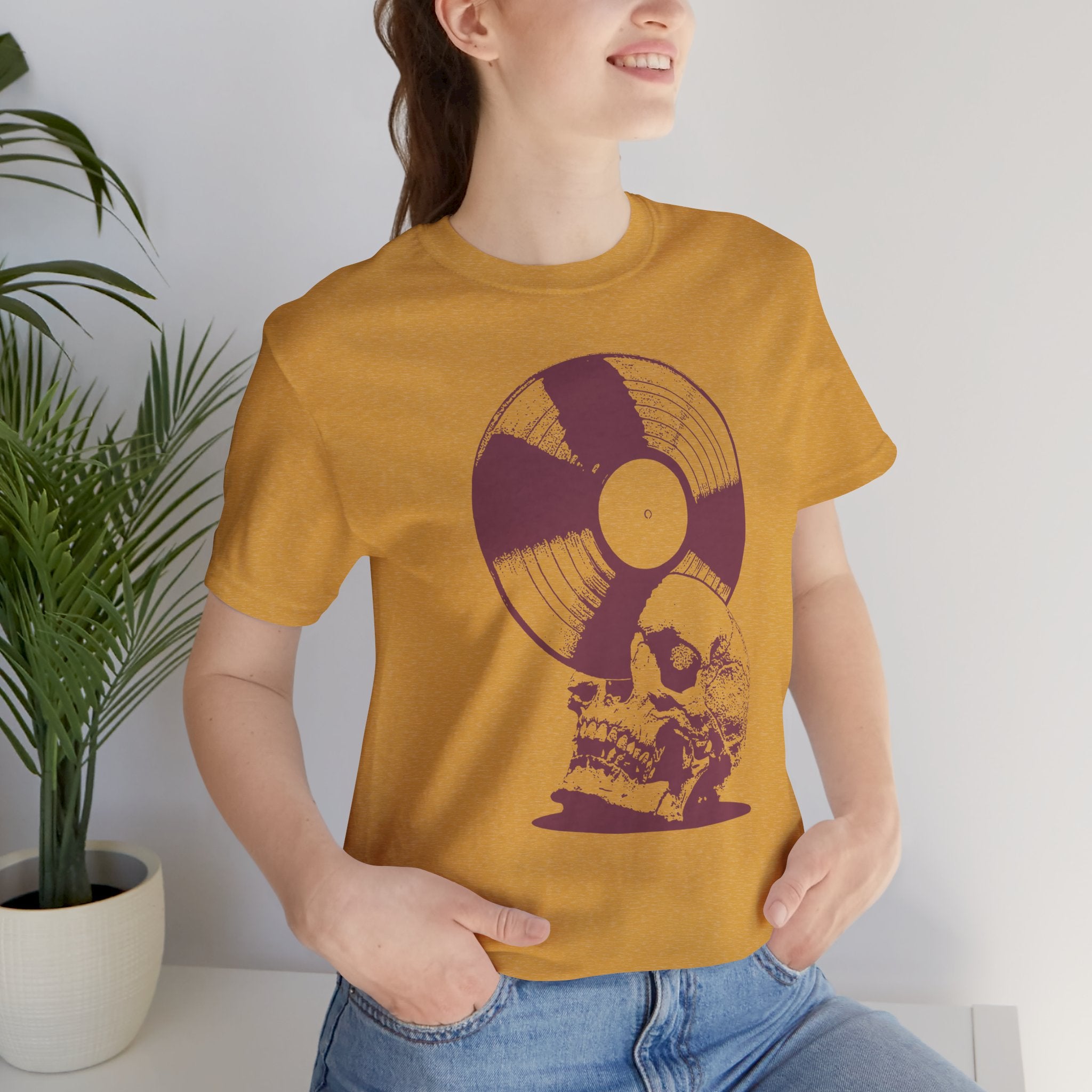 Crackin' Skulls Music Album Tee | Music Blows Your Mind Tee - Deez Teez
