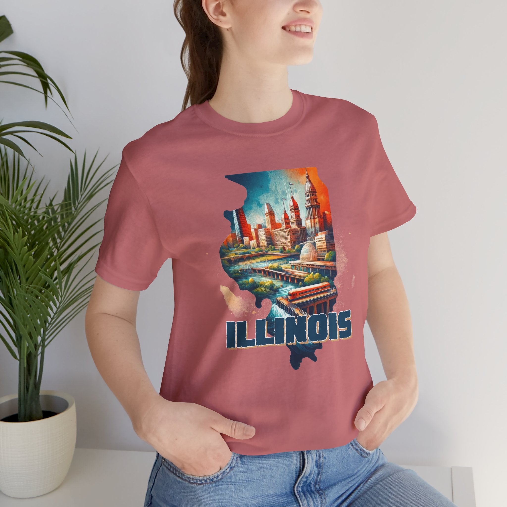 Illinois State Pride Tee - Deez Teez