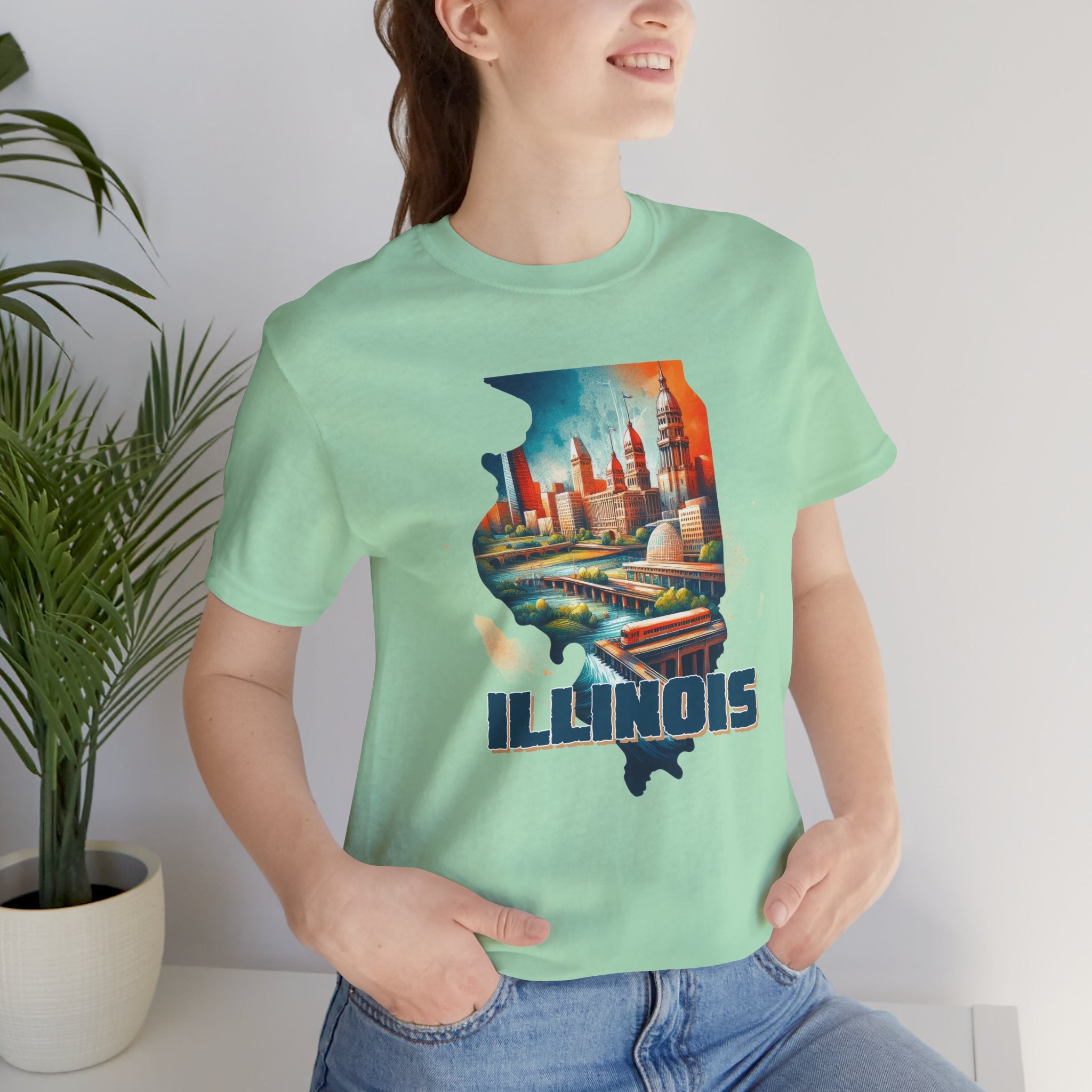 Illinois State Pride Tee - Deez Teez