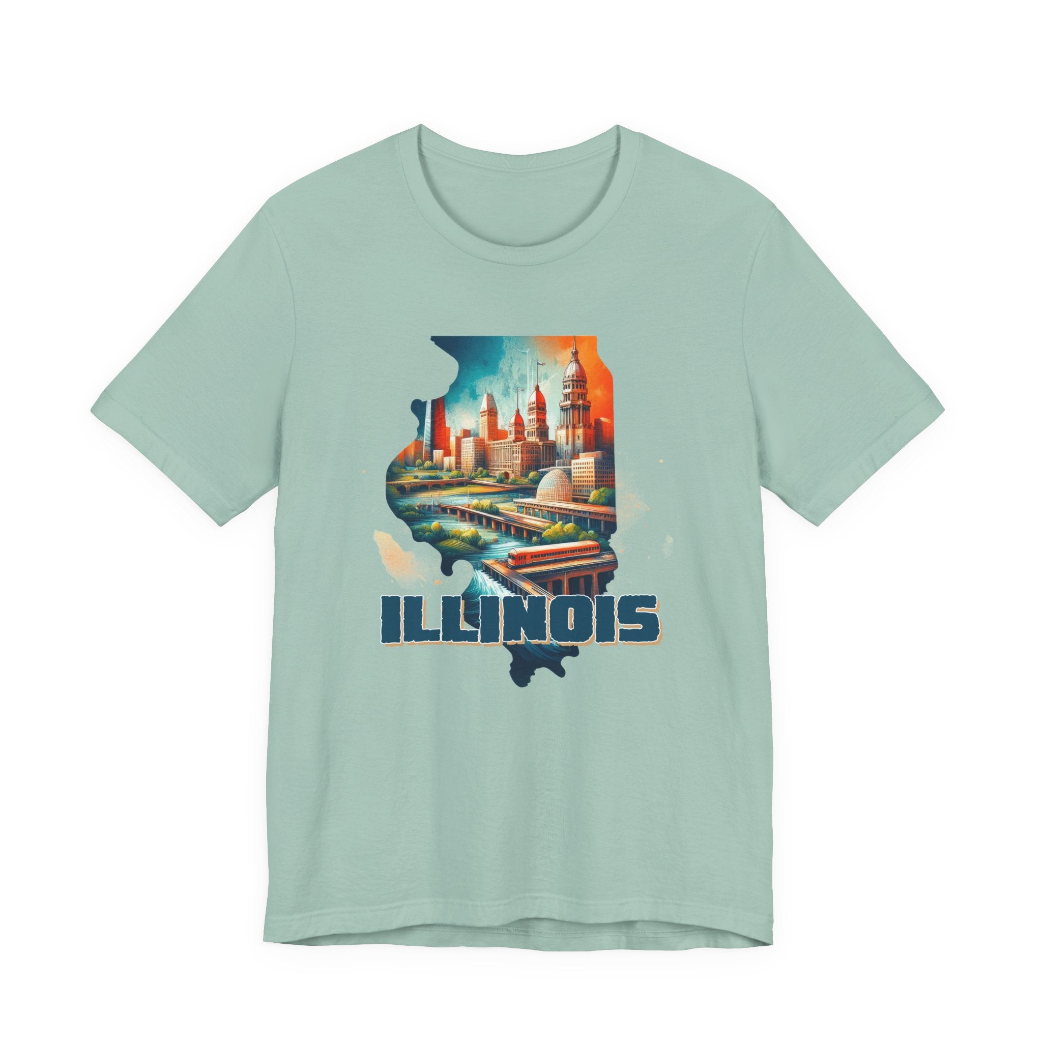 Illinois State Pride Tee - Deez Teez