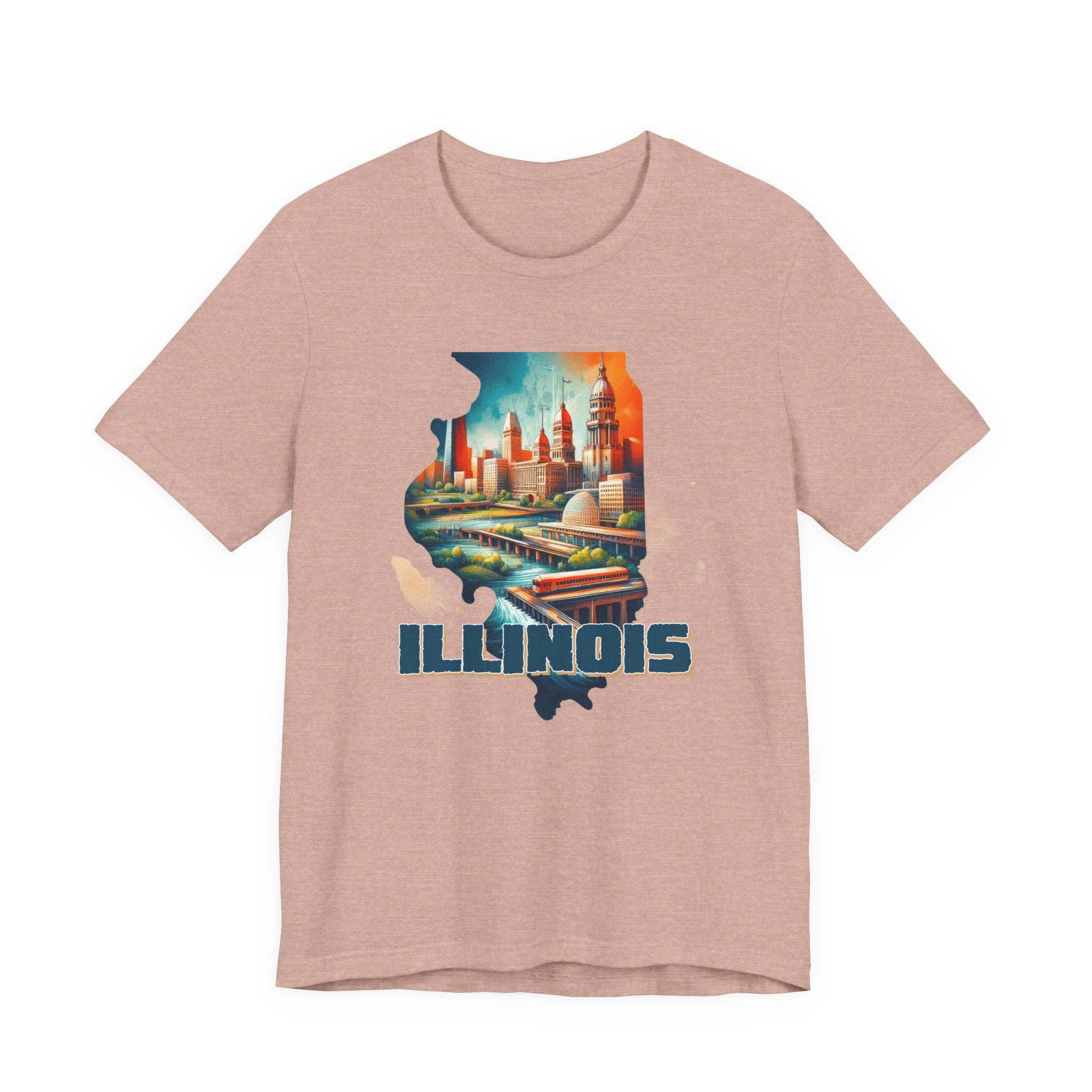 Illinois State Pride Tee - Deez Teez