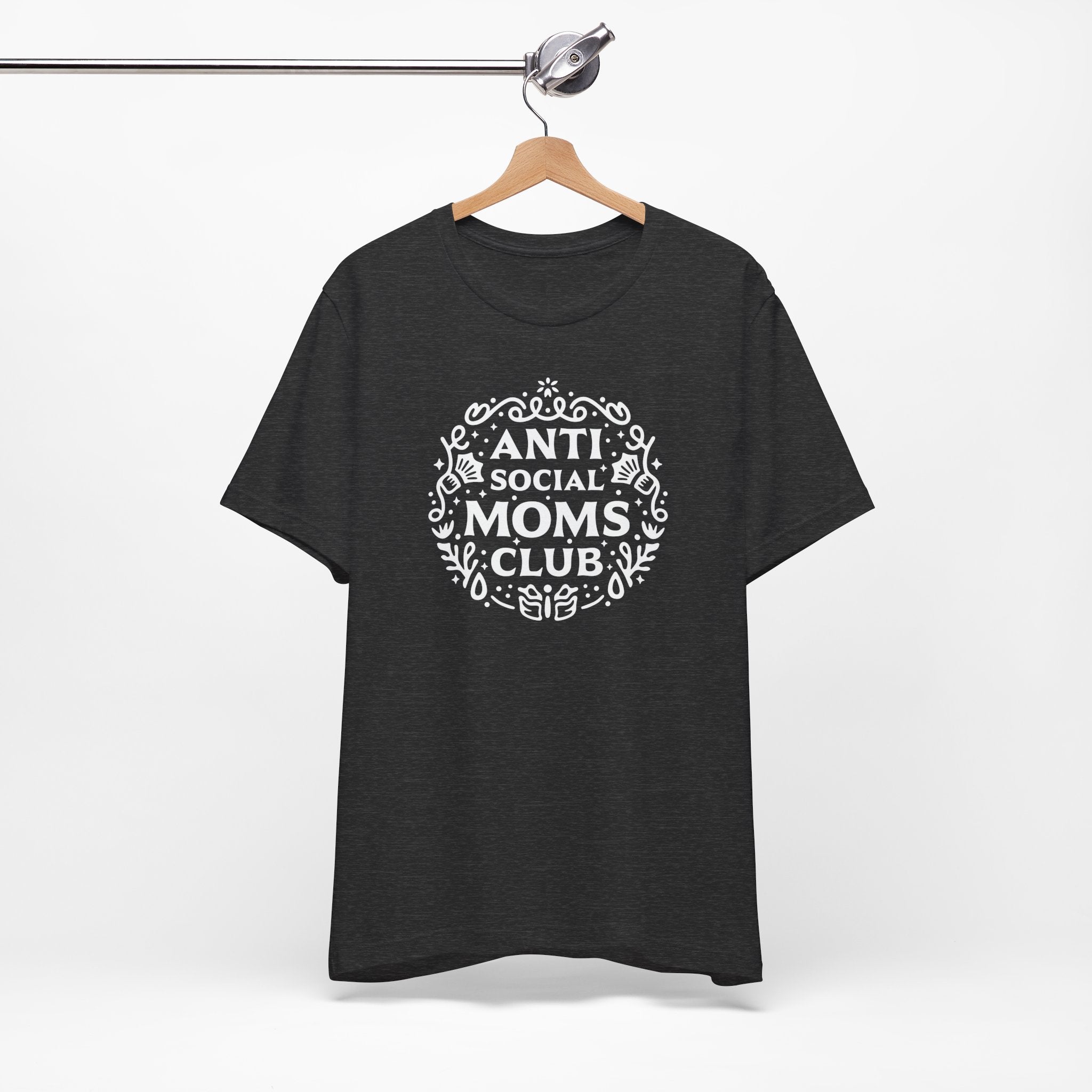 Anti-Social Moms Club T-Shirt | Funny Introvert Mom Tee - Deez Teez