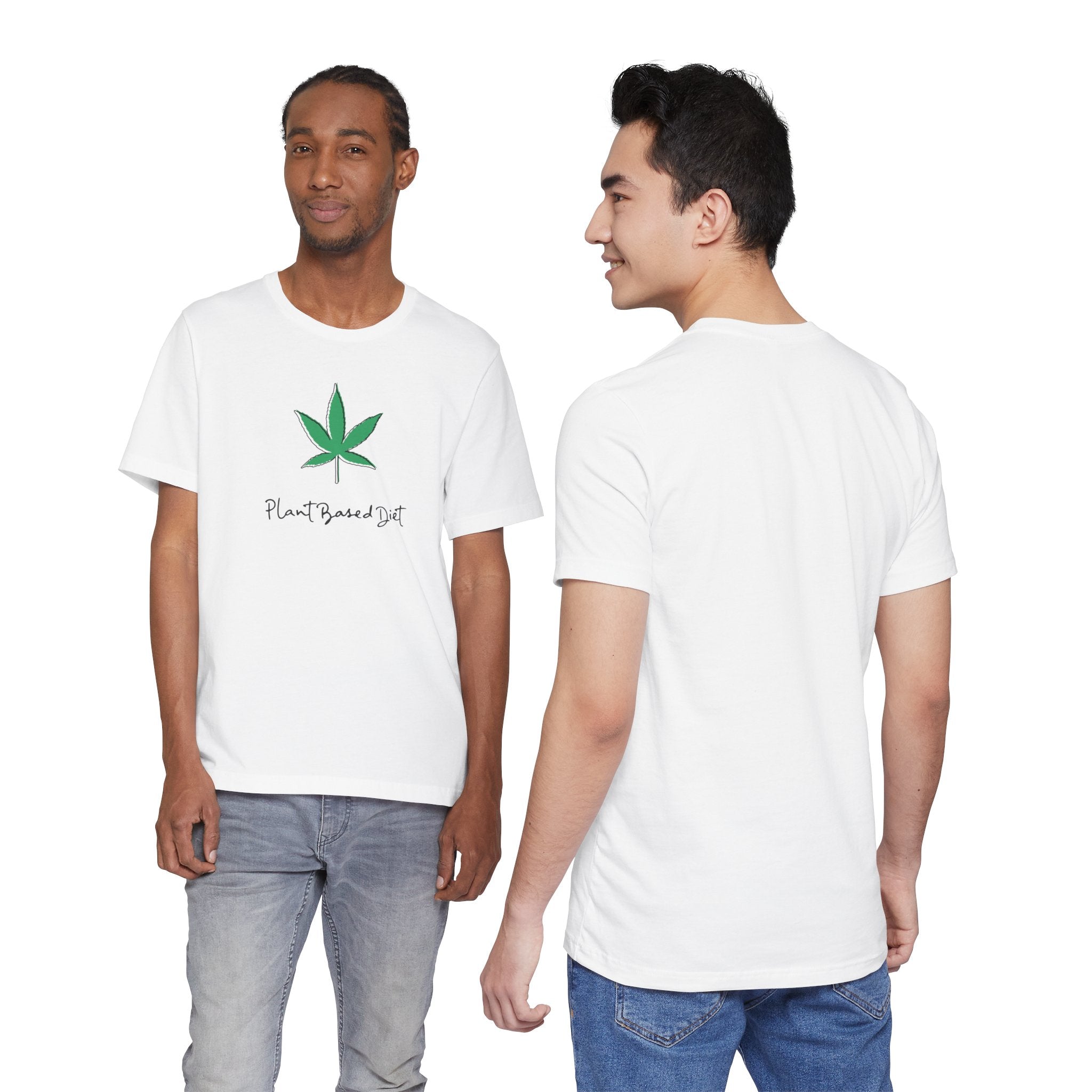 Plant Based Diet Cannabis T-Shirt - Deez Teez
