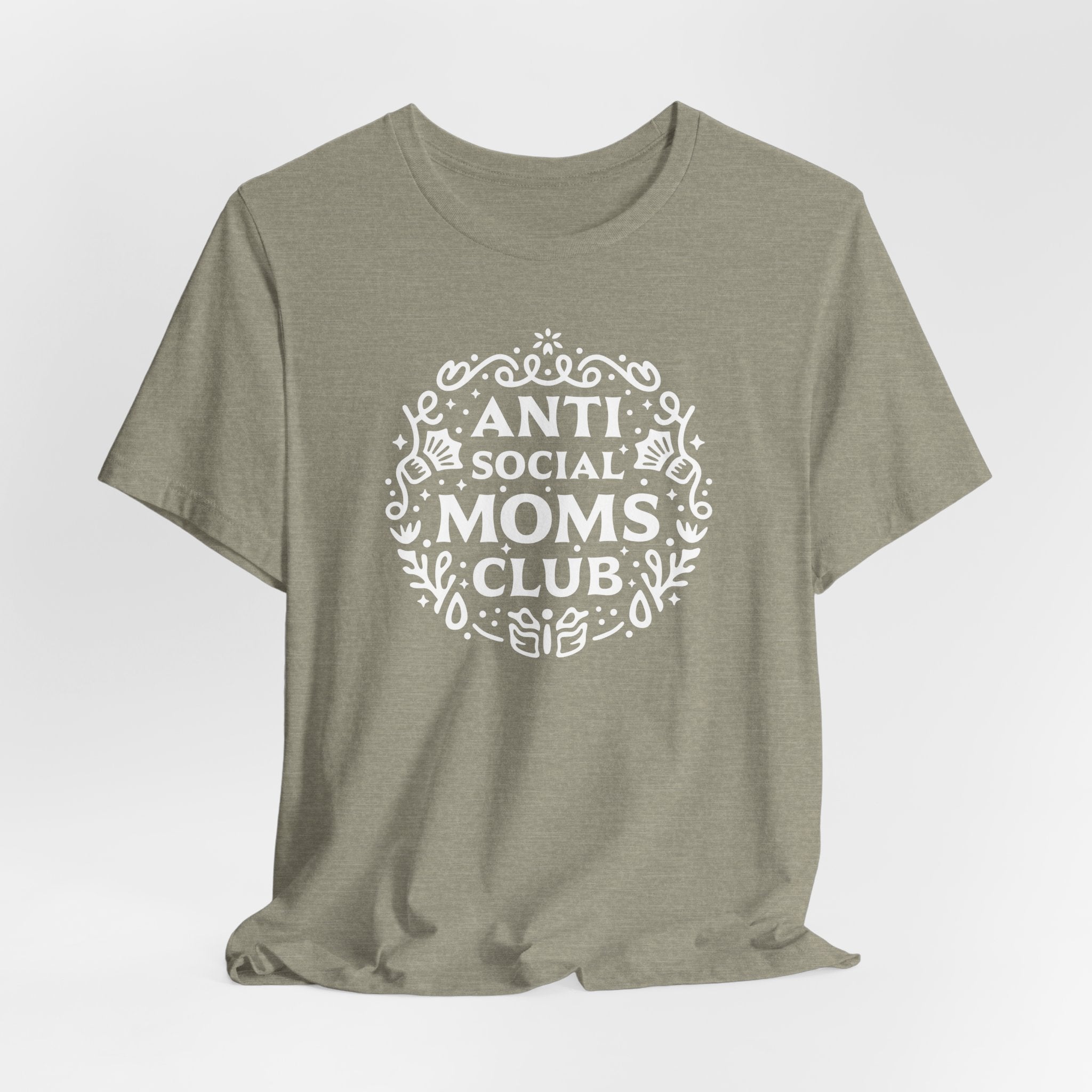 Anti-Social Moms Club T-Shirt | Funny Introvert Mom Tee - Deez Teez