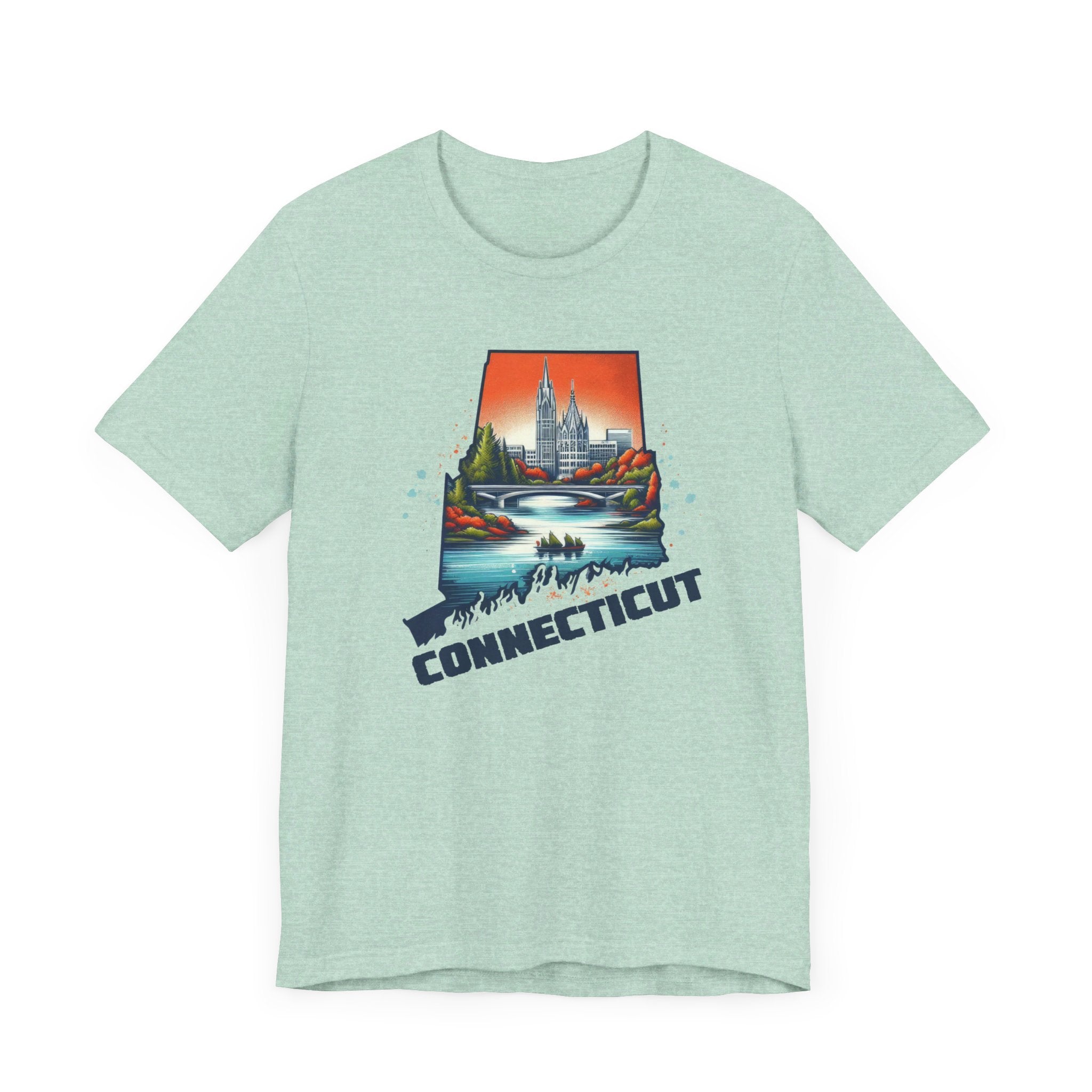 Connecticut State Pride T-Shirt - Deez Teez