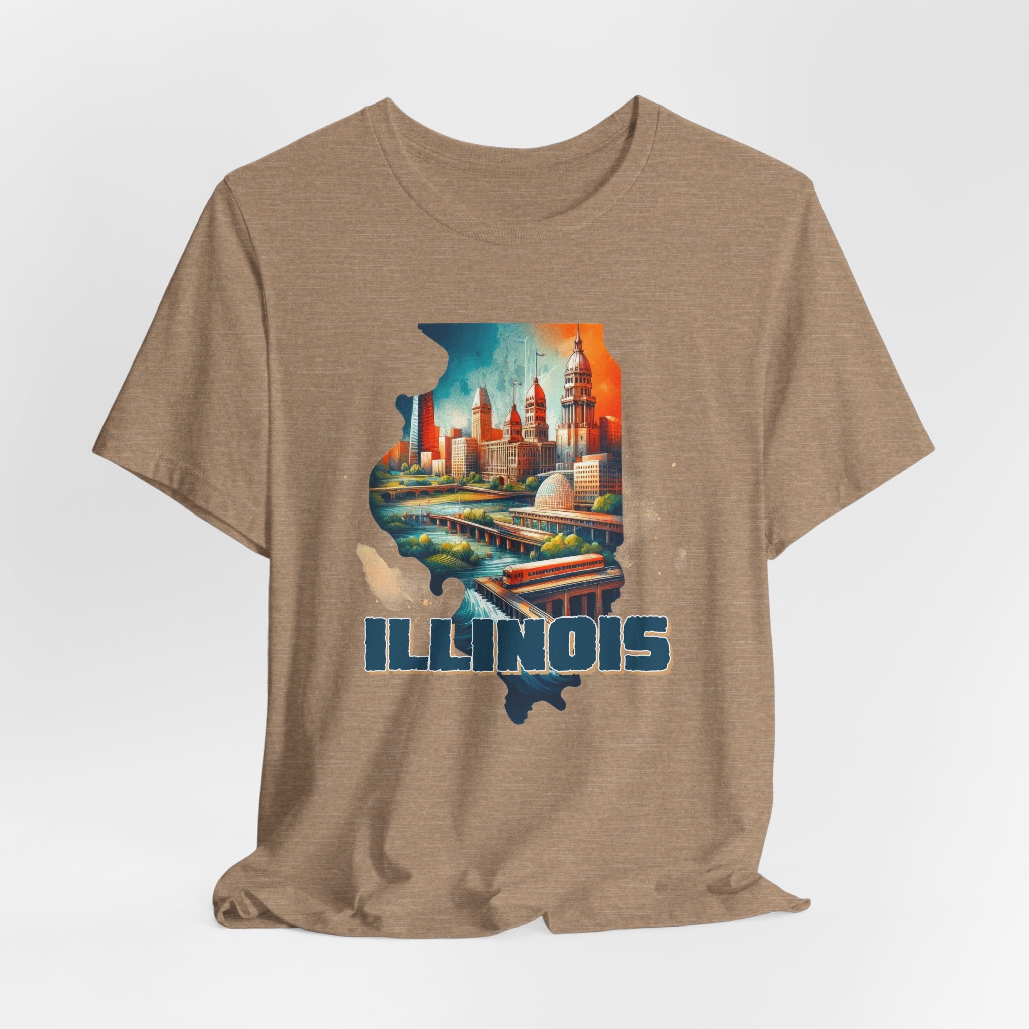 Illinois State Pride Tee - Deez Teez