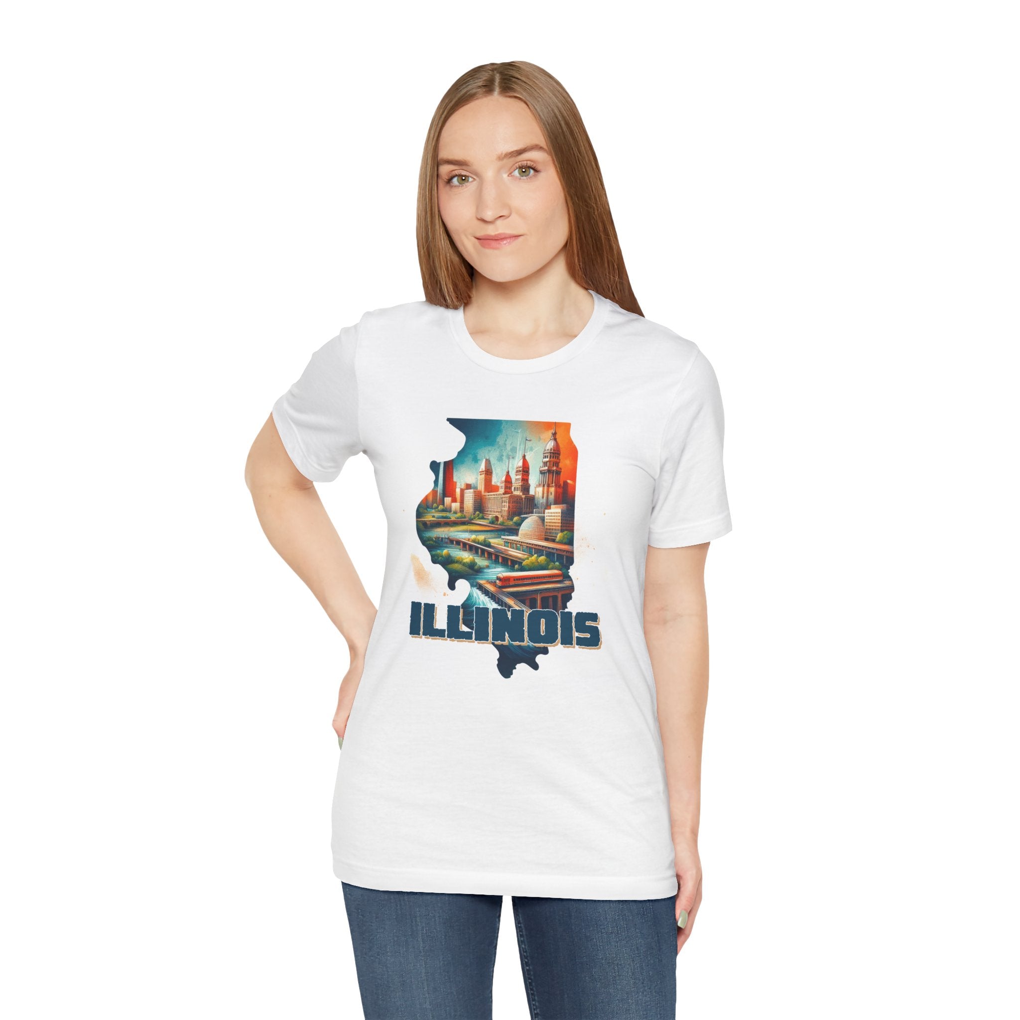 Illinois State Pride Tee - Deez Teez