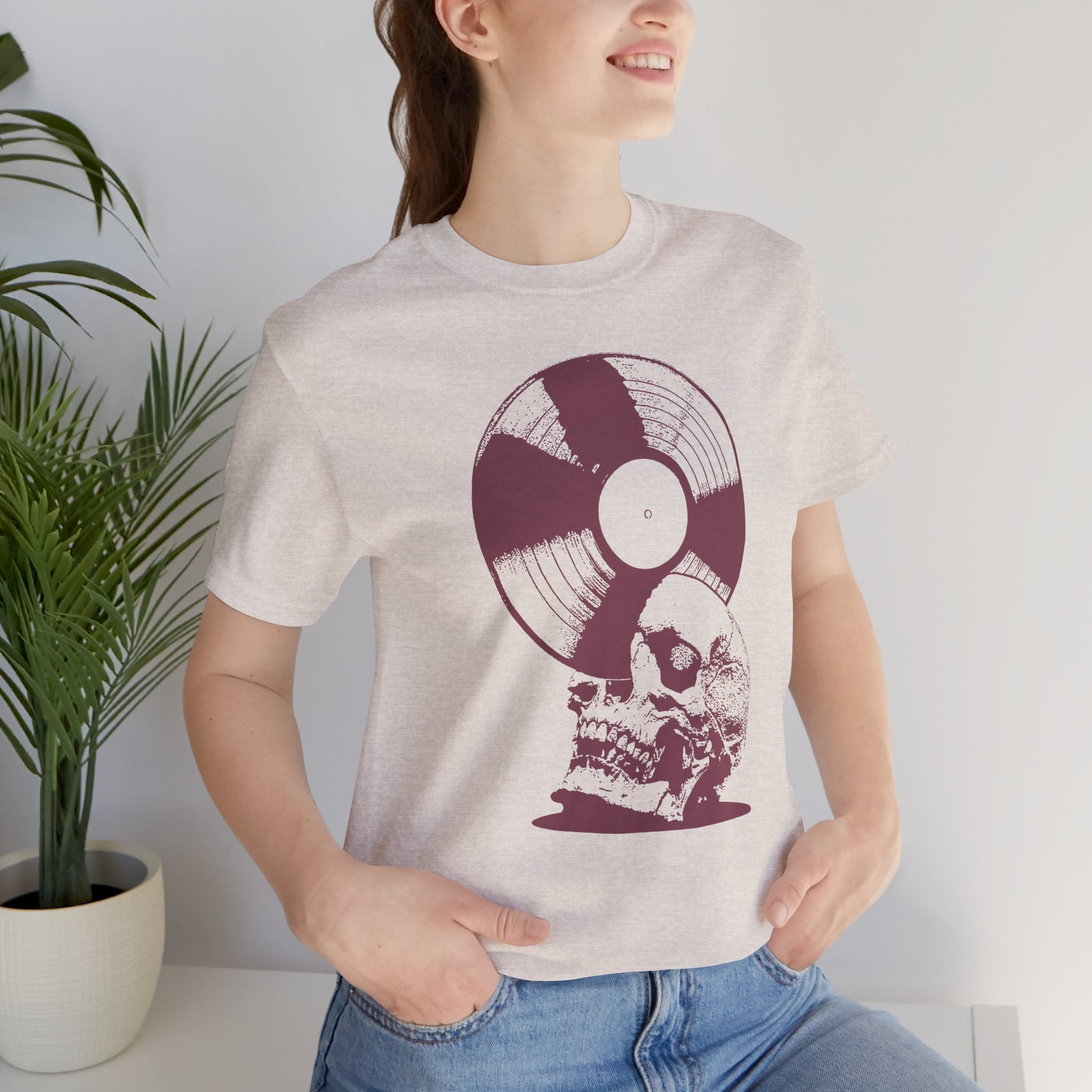 Crackin' Skulls Music Album Tee | Music Blows Your Mind Tee - Deez Teez