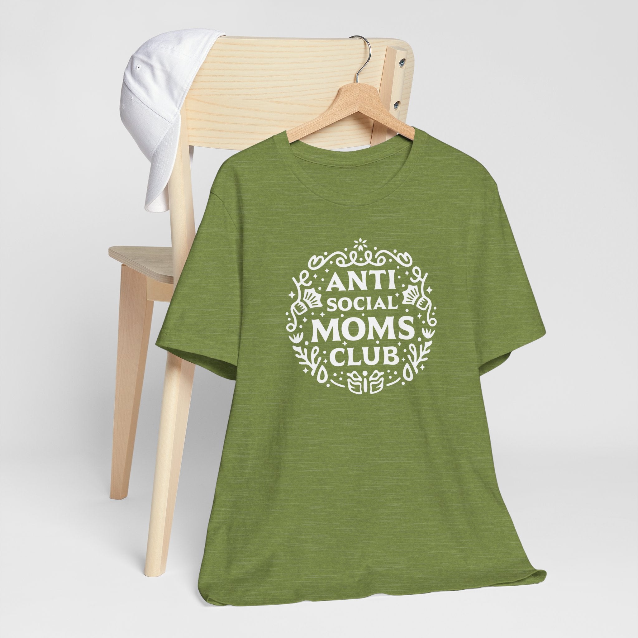 Anti-Social Moms Club T-Shirt | Funny Introvert Mom Tee - Deez Teez