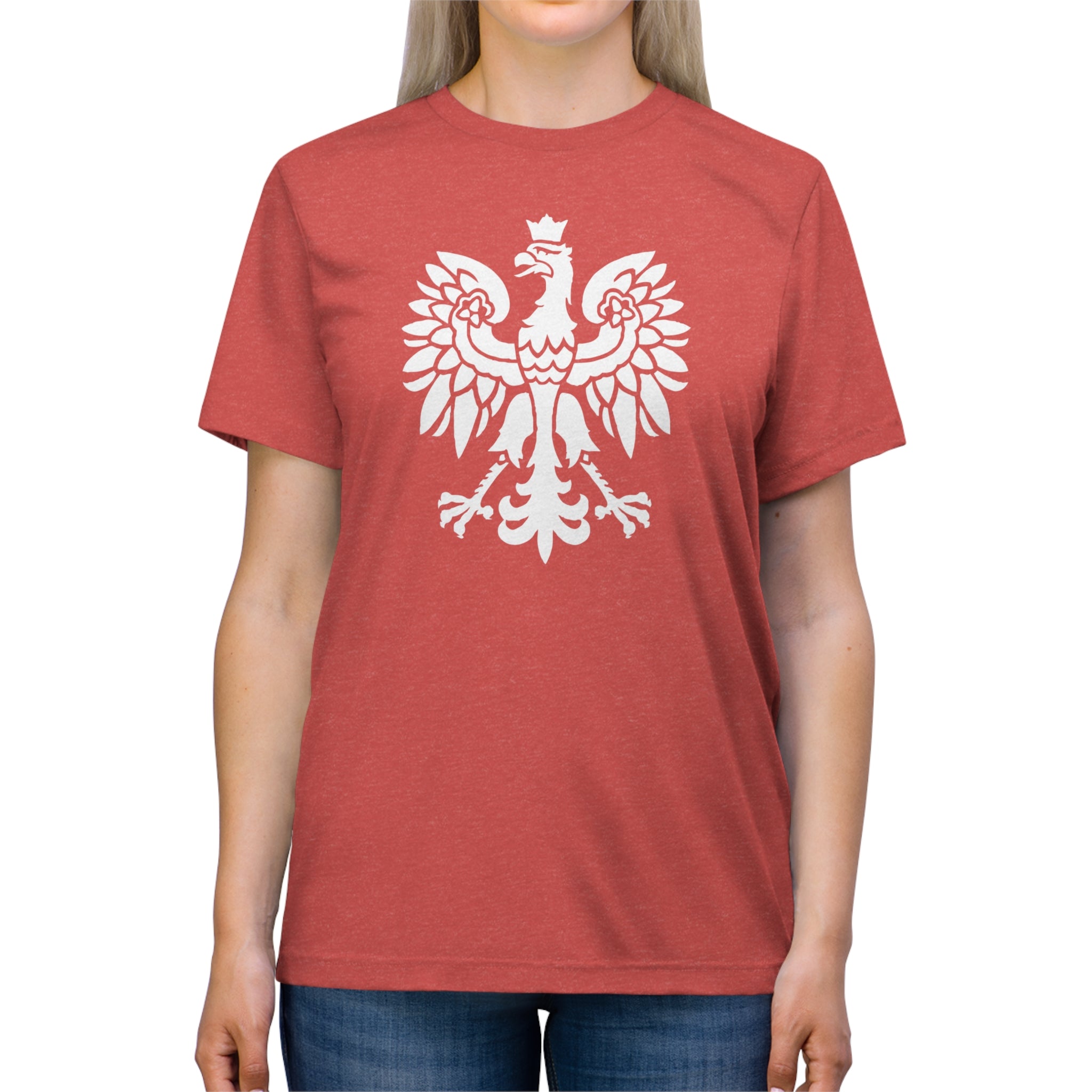 Simple Polish Falcon Design T-Shirt | Symbol of Poland Shirt - Deez Teez