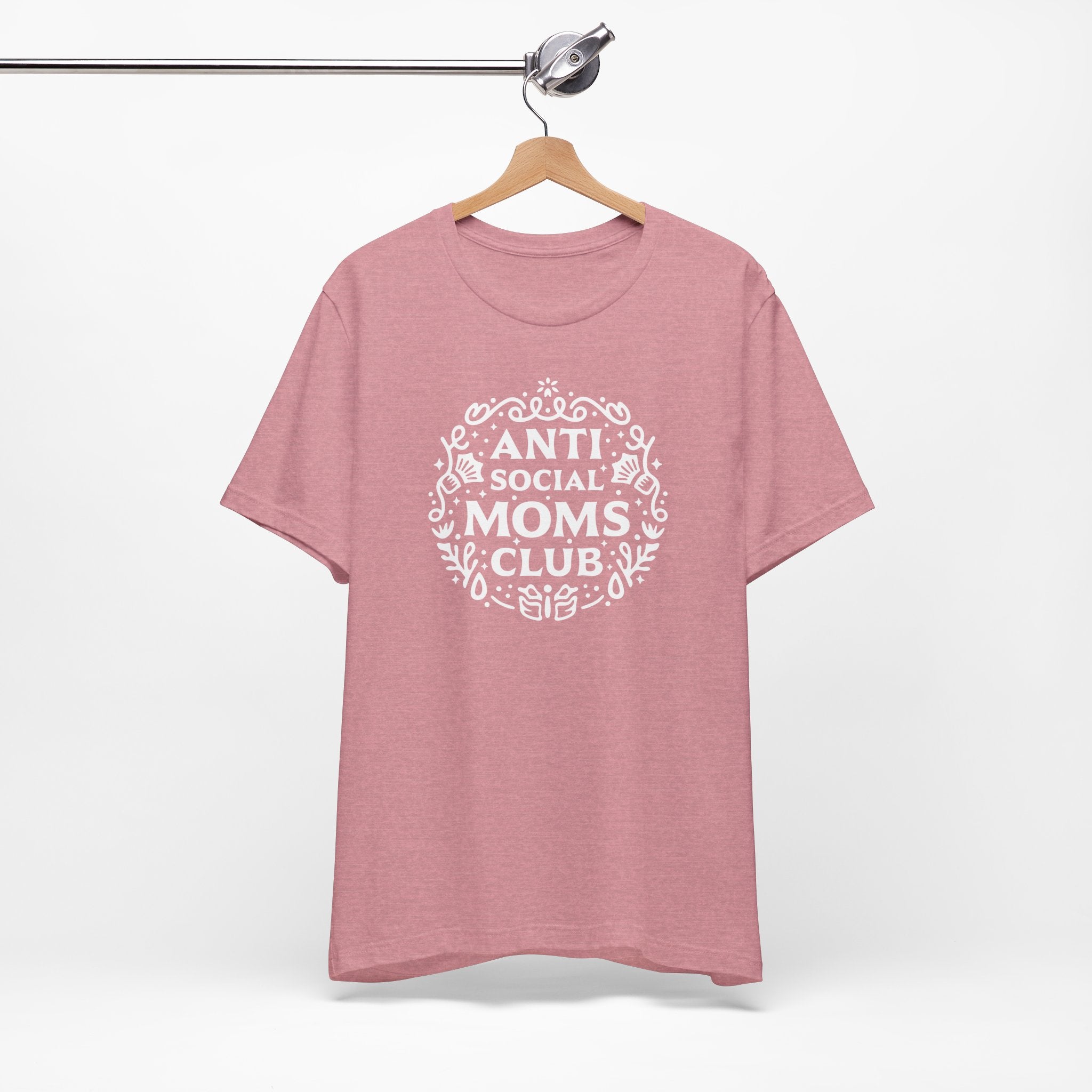 Anti-Social Moms Club T-Shirt | Funny Introvert Mom Tee - Deez Teez