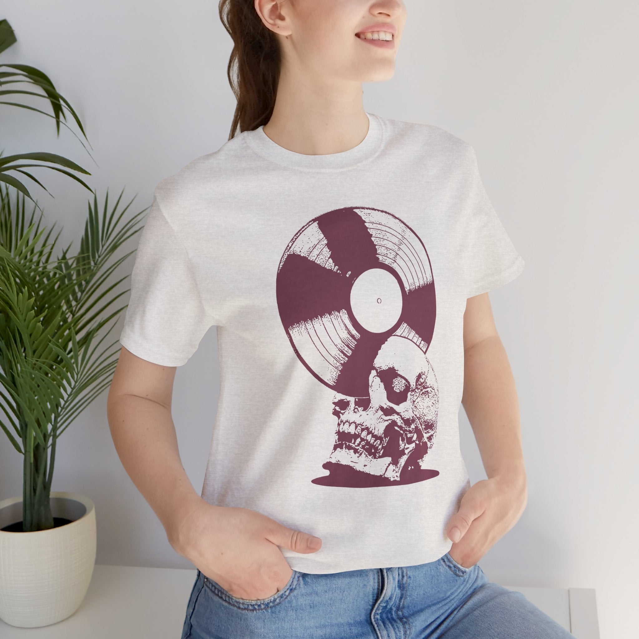 Crackin' Skulls Music Album Tee | Music Blows Your Mind Tee - Deez Teez