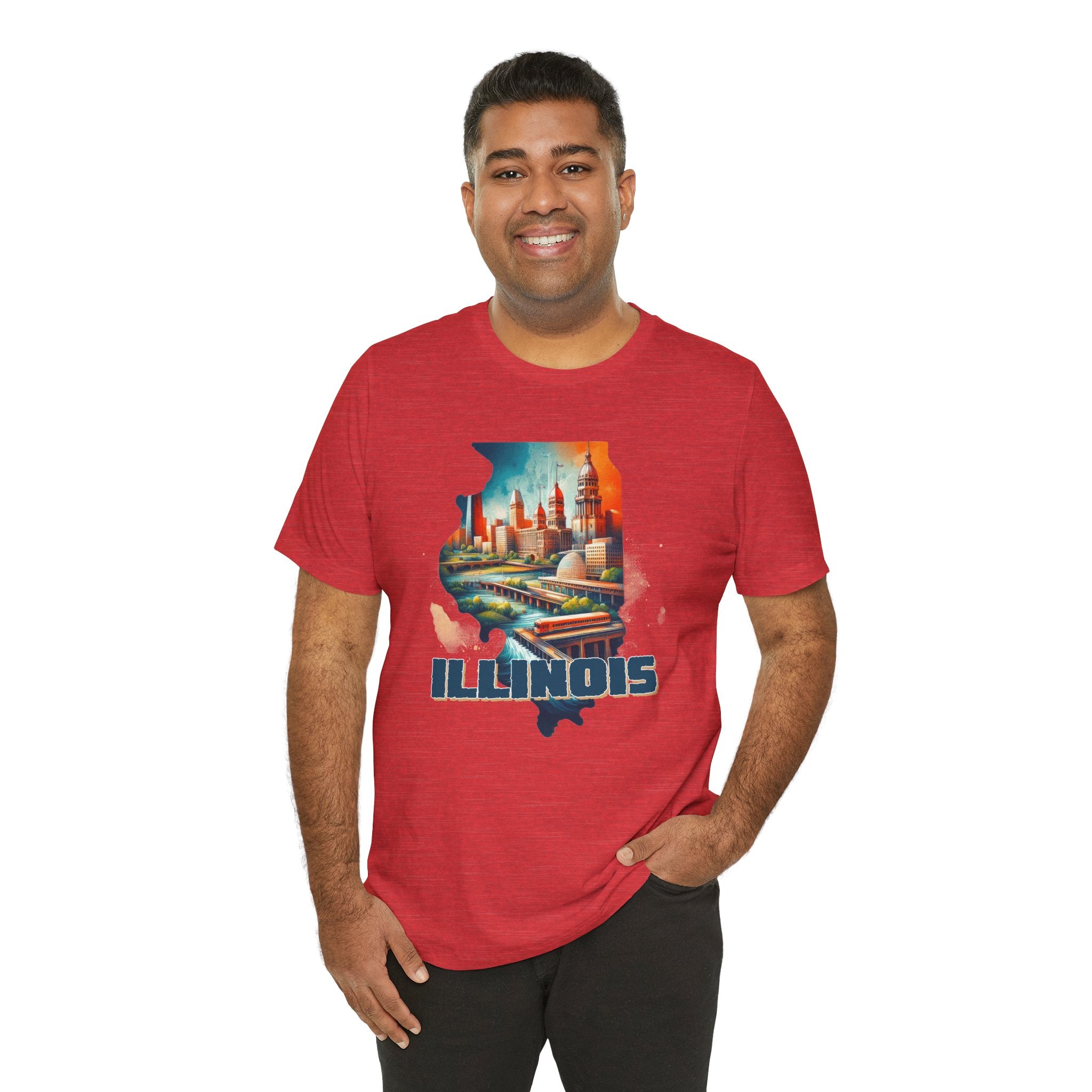 Illinois State Pride Tee - Deez Teez
