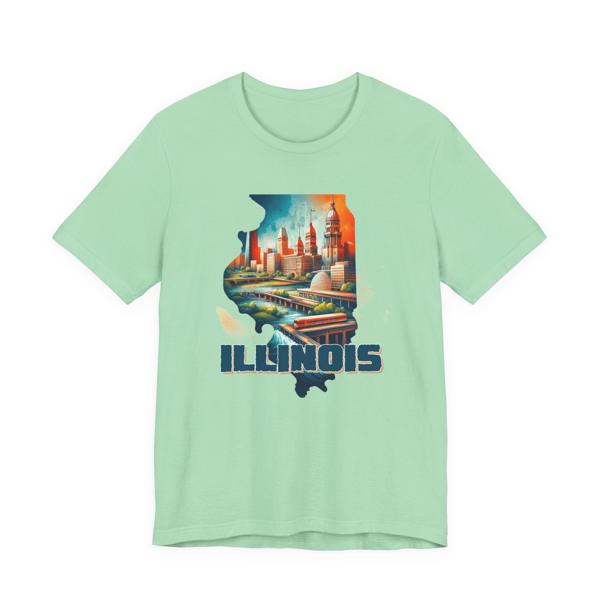 Illinois State Pride Tee - Deez Teez