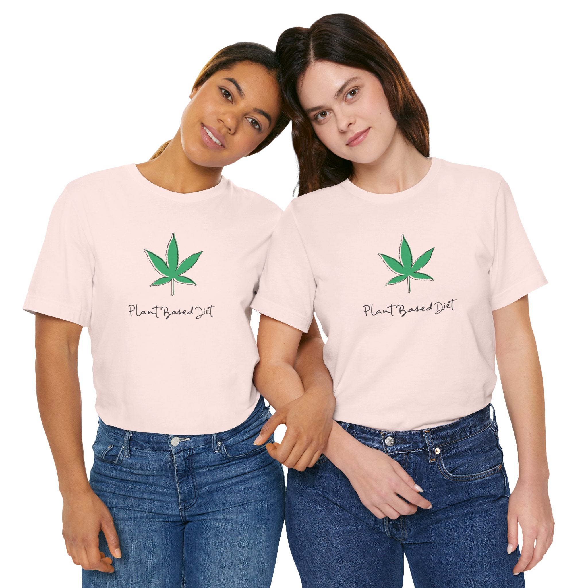 Plant Based Diet Cannabis T-Shirt - Deez Teez