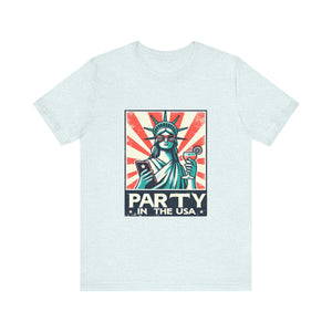 Party in the USA Patriotic T-Shirt - Deez Teez