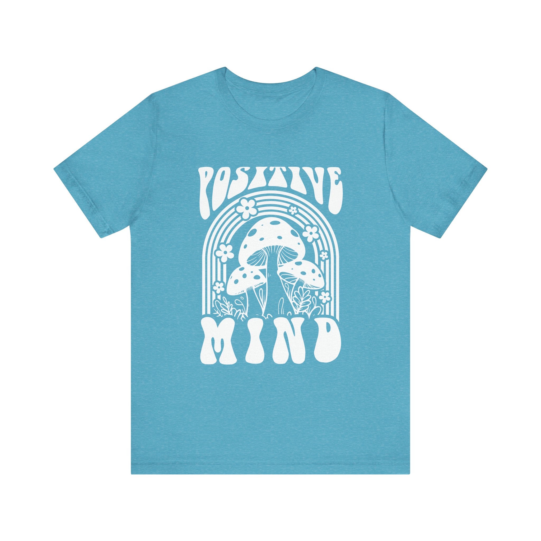 Positive Mind Graphic T-Shirt | Mindful Muscaria Tee - Deez Teez