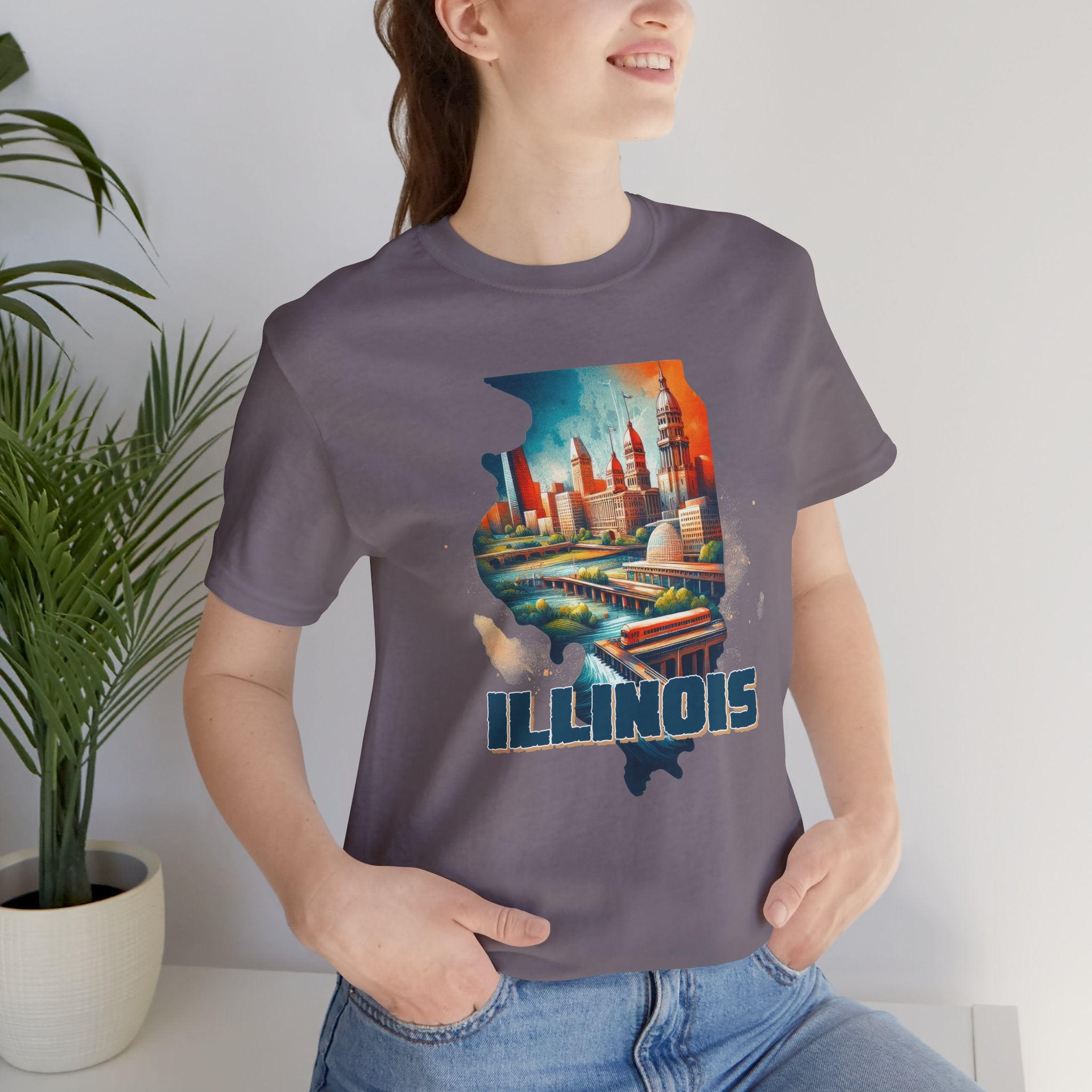 Illinois State Pride Tee - Deez Teez