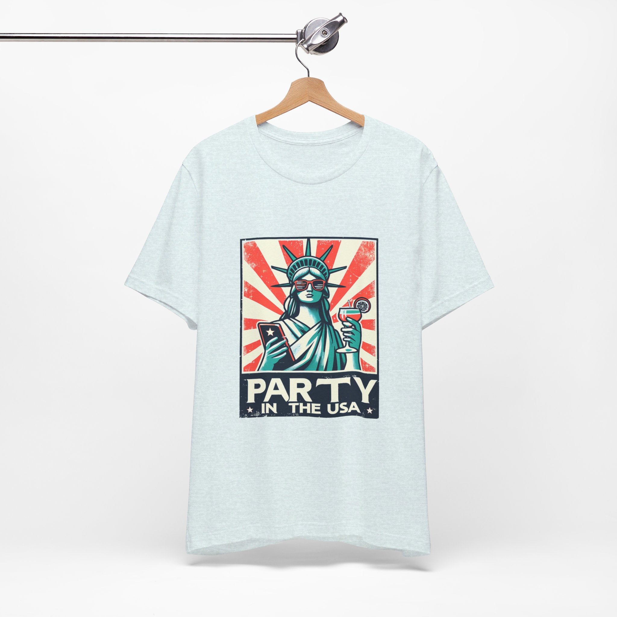 Party in the USA Patriotic T-Shirt - Deez Teez