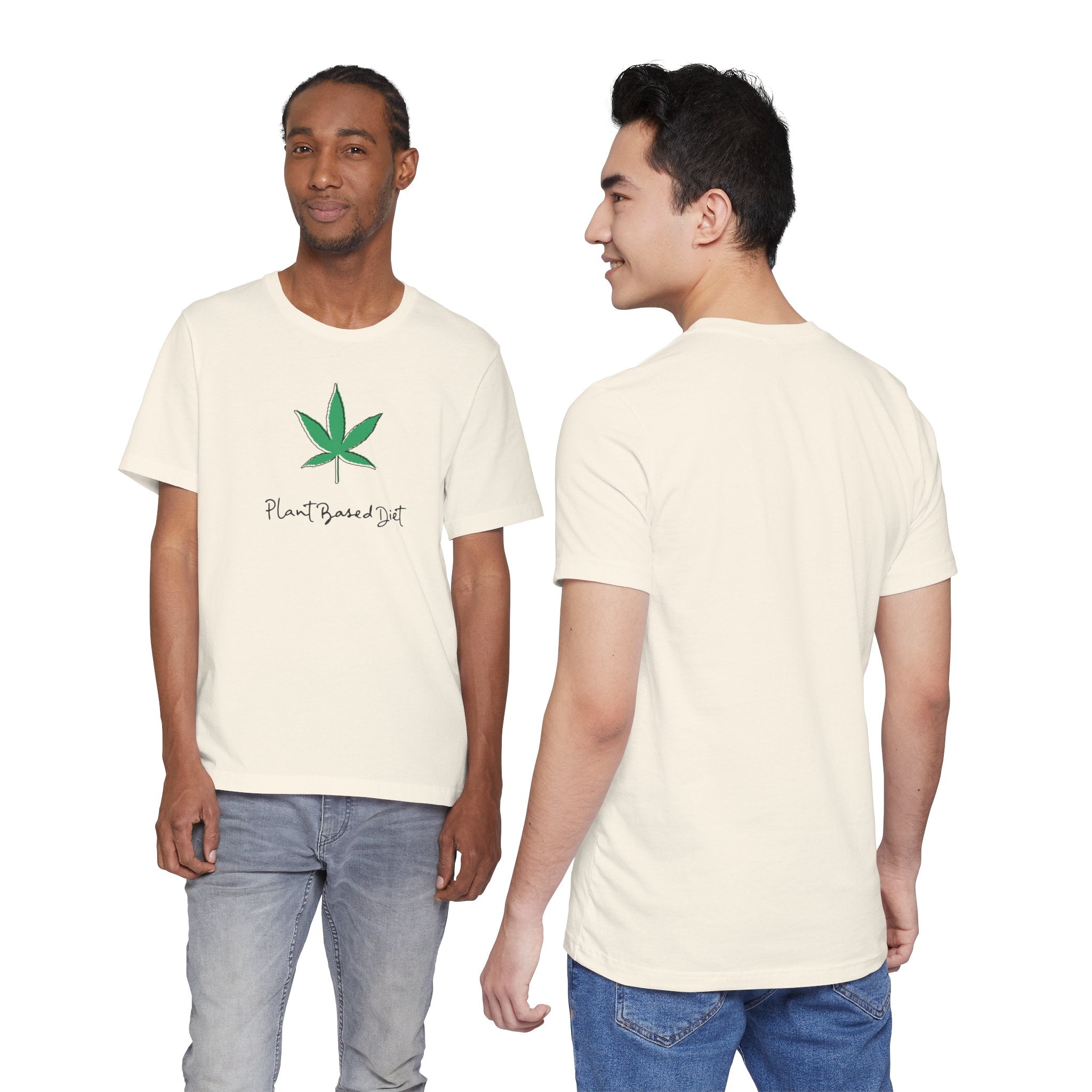 Plant Based Diet Cannabis T-Shirt - Deez Teez