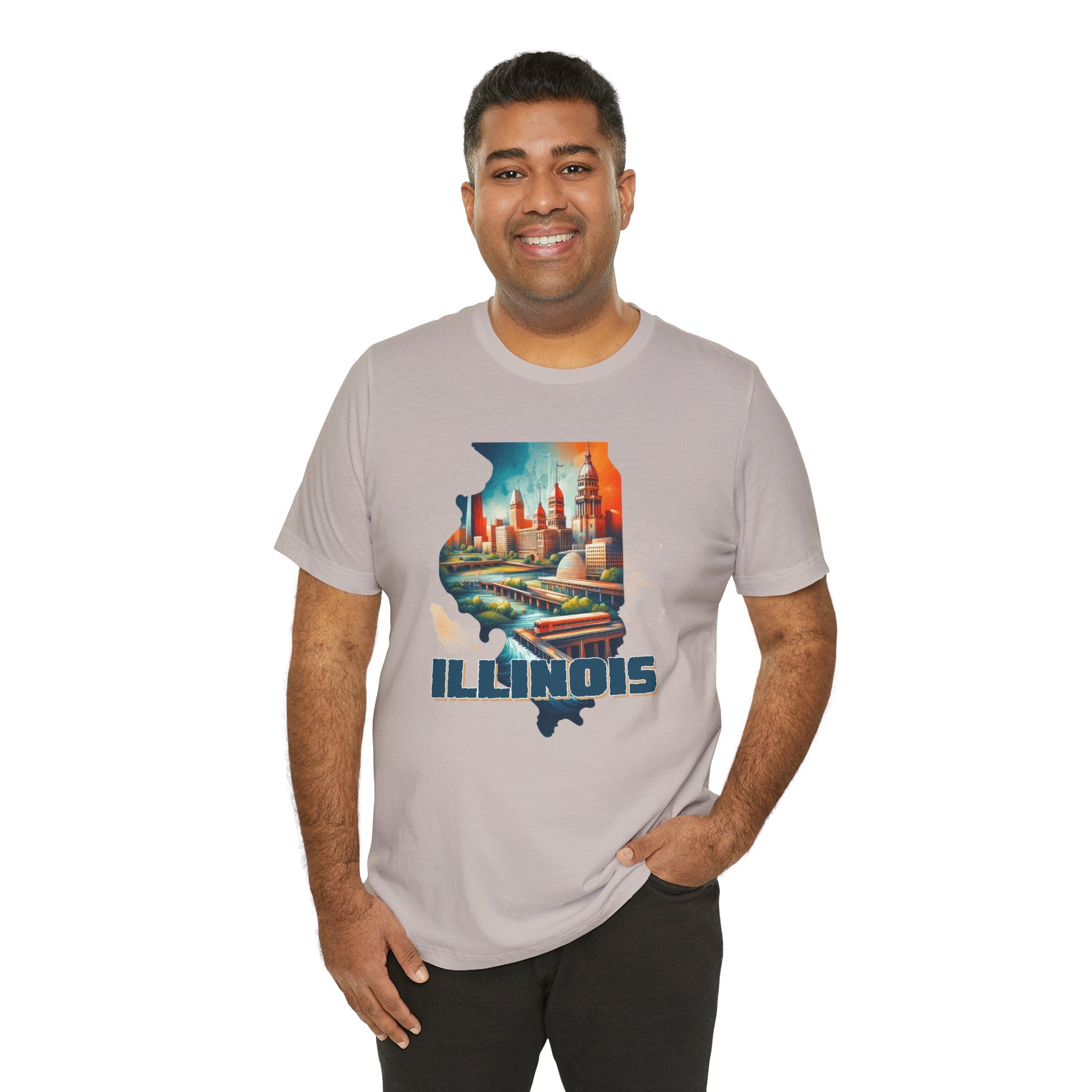 Illinois State Pride Tee - Deez Teez