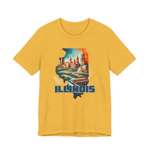 Illinois State Pride Tee - Deez Teez