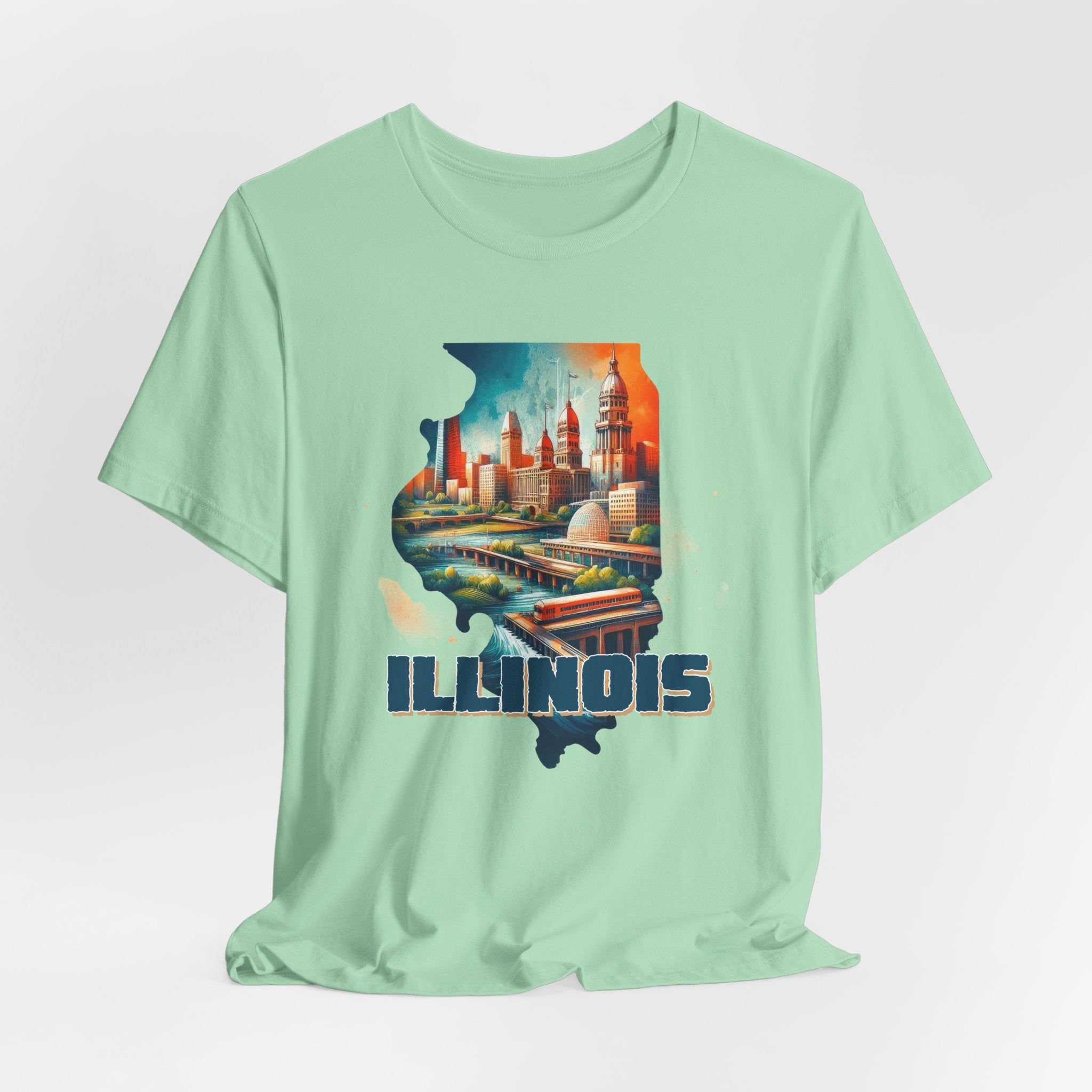 Illinois State Pride Tee - Deez Teez
