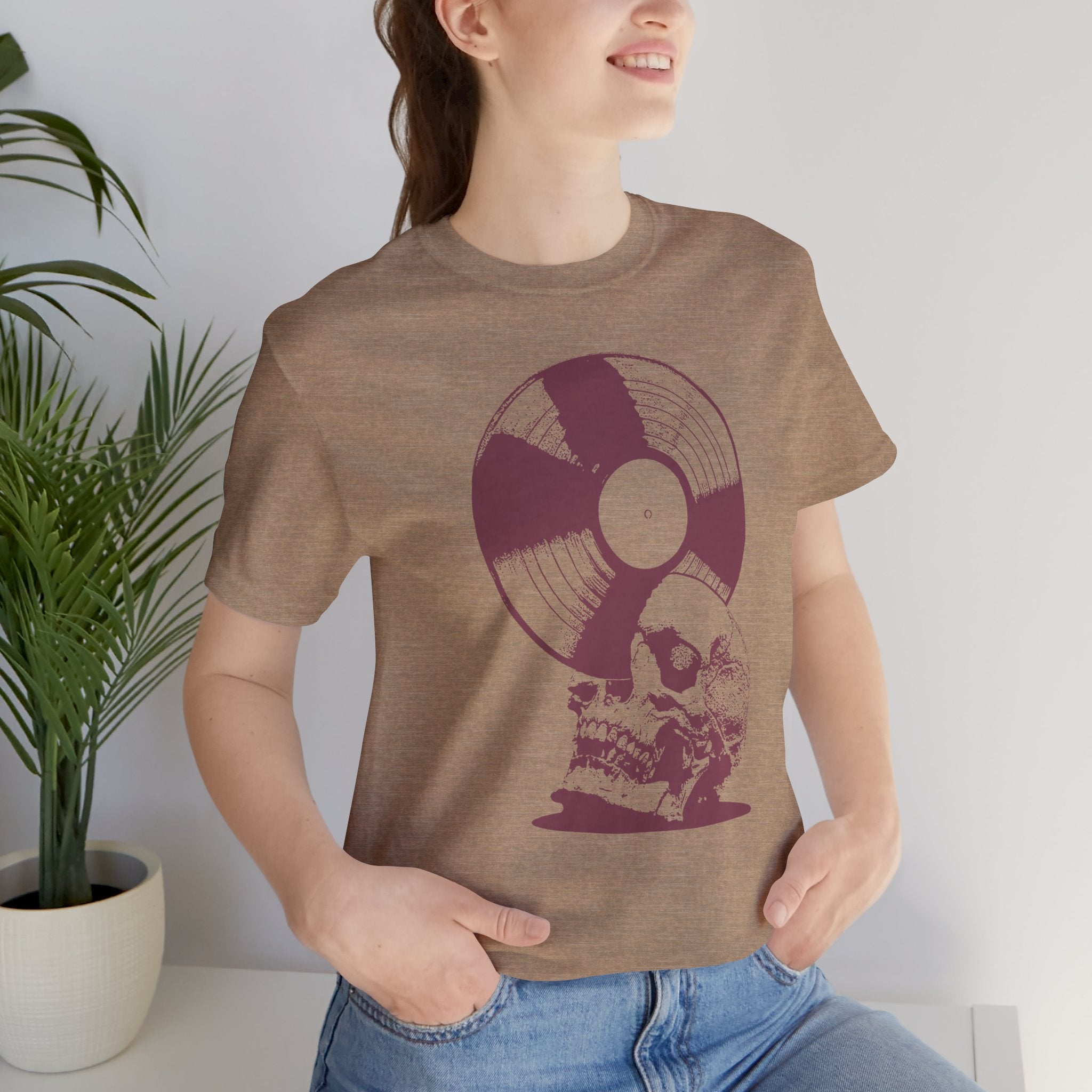 Crackin' Skulls Music Album Tee | Music Blows Your Mind Tee - Deez Teez