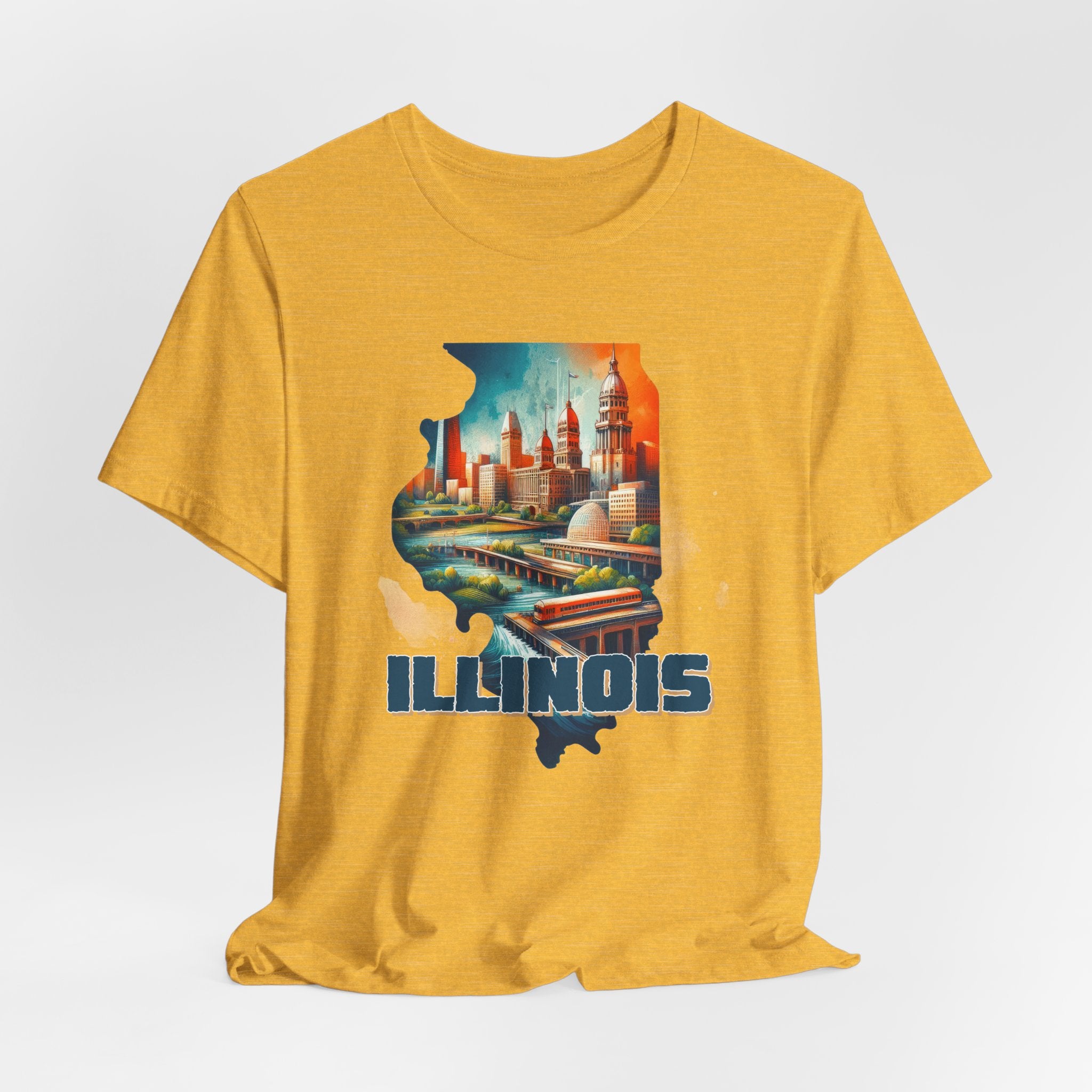 Illinois State Pride Tee - Deez Teez