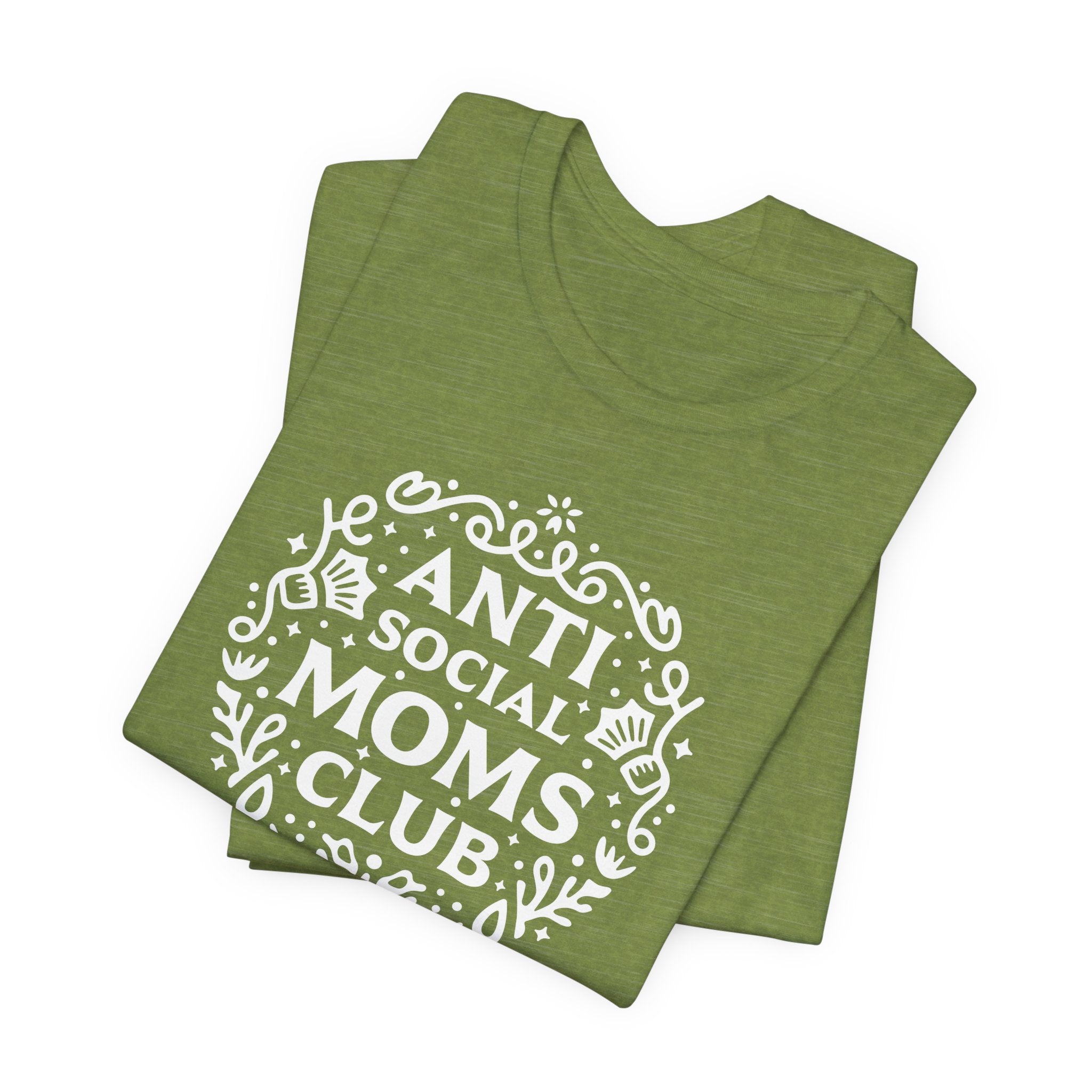 Anti-Social Moms Club T-Shirt | Funny Introvert Mom Tee - Deez Teez