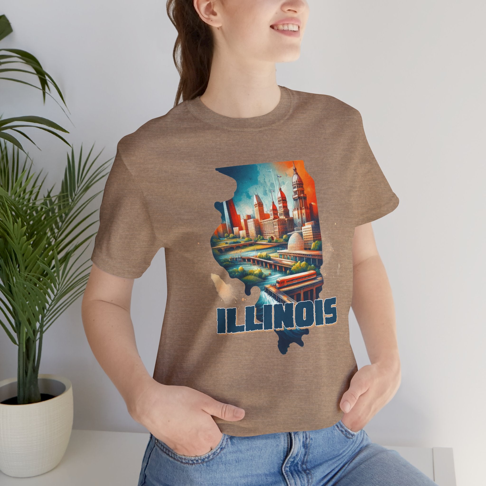 Illinois State Pride Tee - Deez Teez