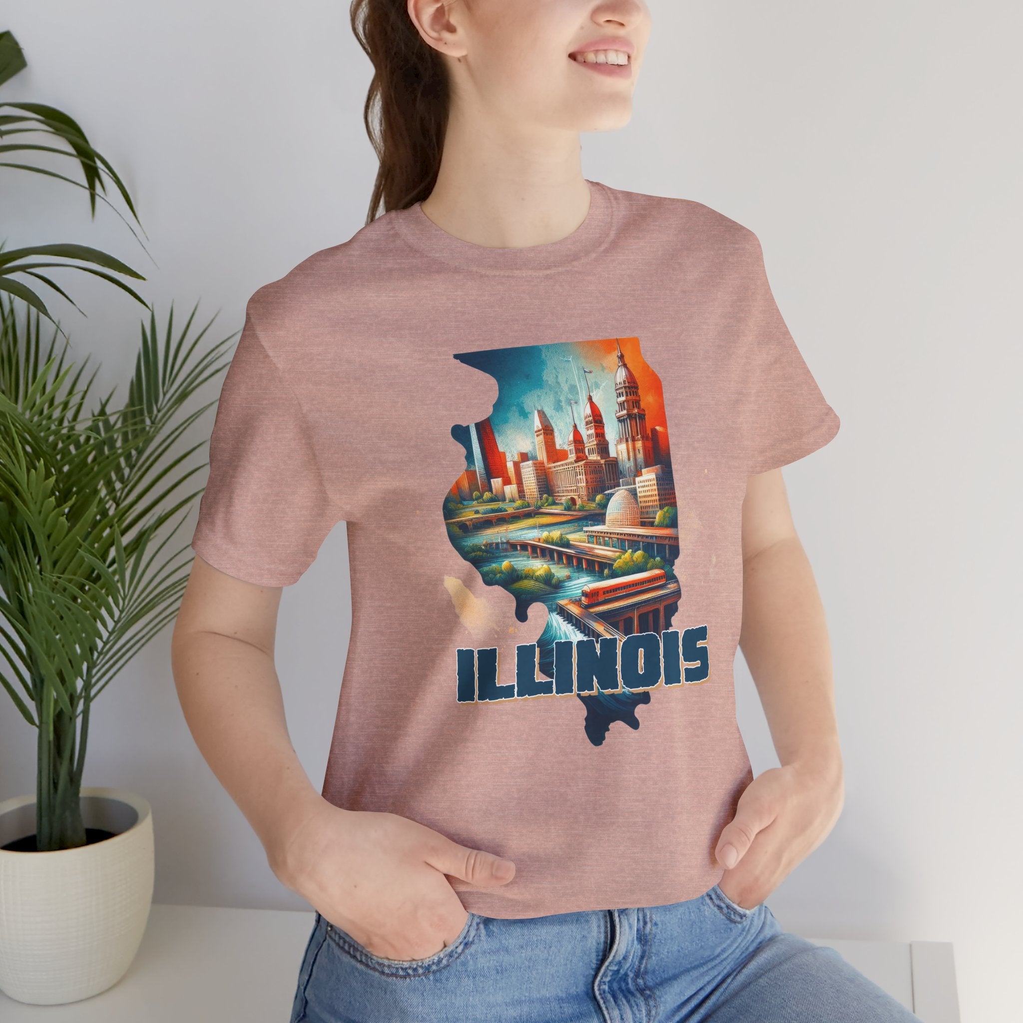 Illinois State Pride Tee - Deez Teez