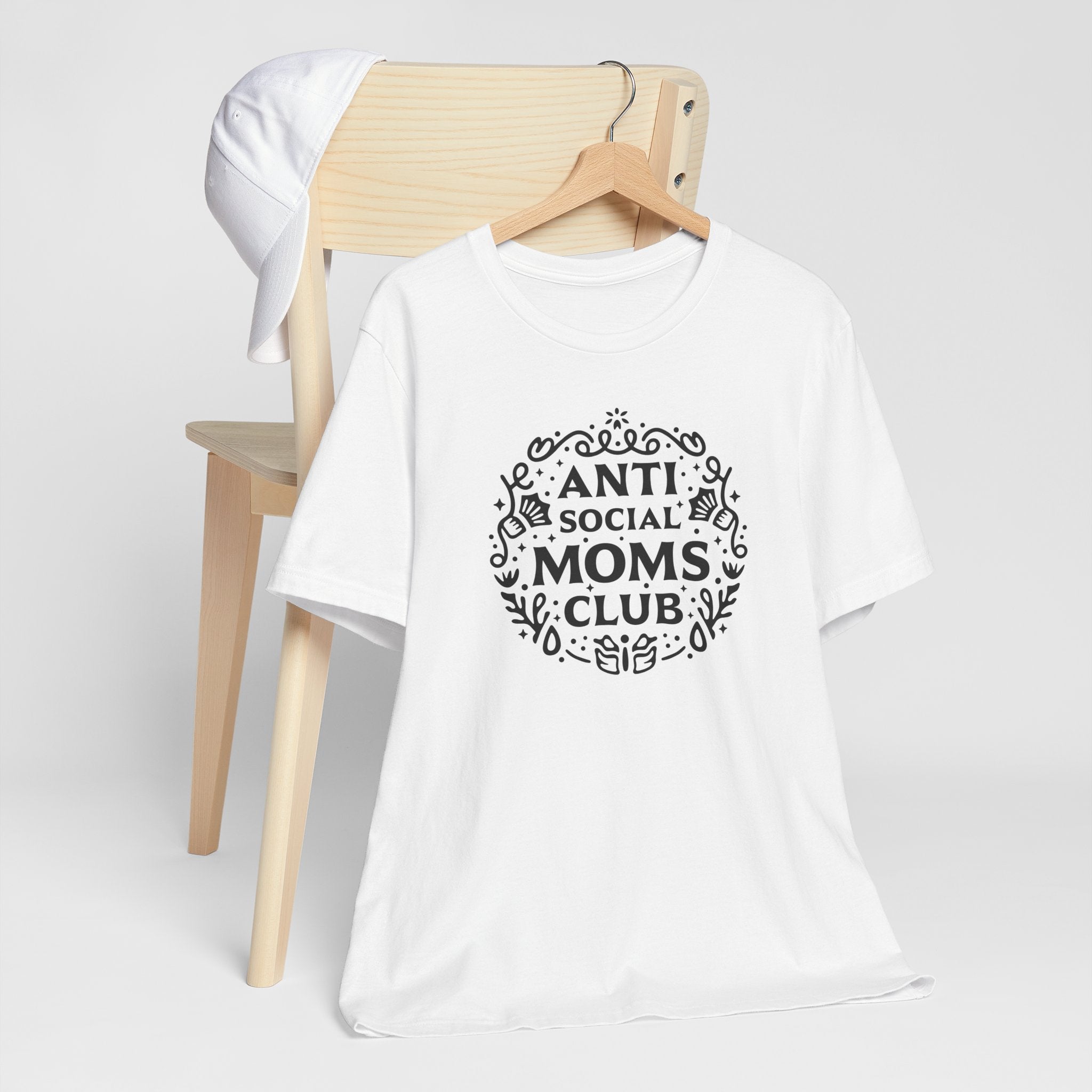 Anti-Social Moms Club T-Shirt | Funny Introvert Mom Tee - Deez Teez