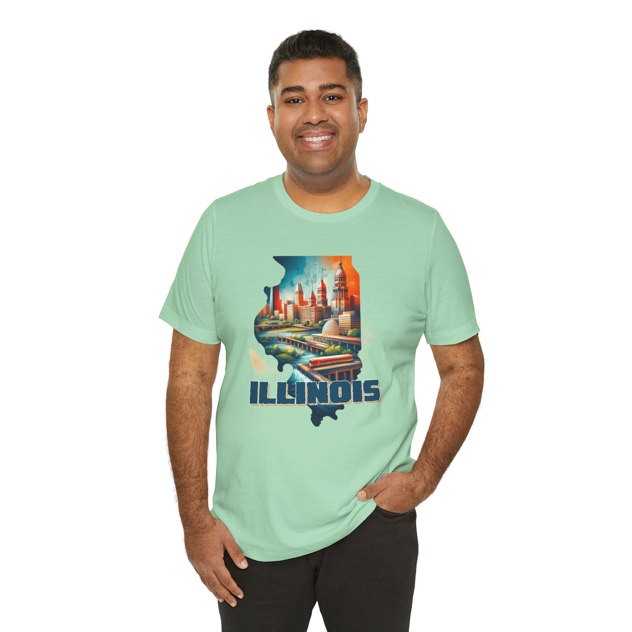 Illinois State Pride Tee - Deez Teez