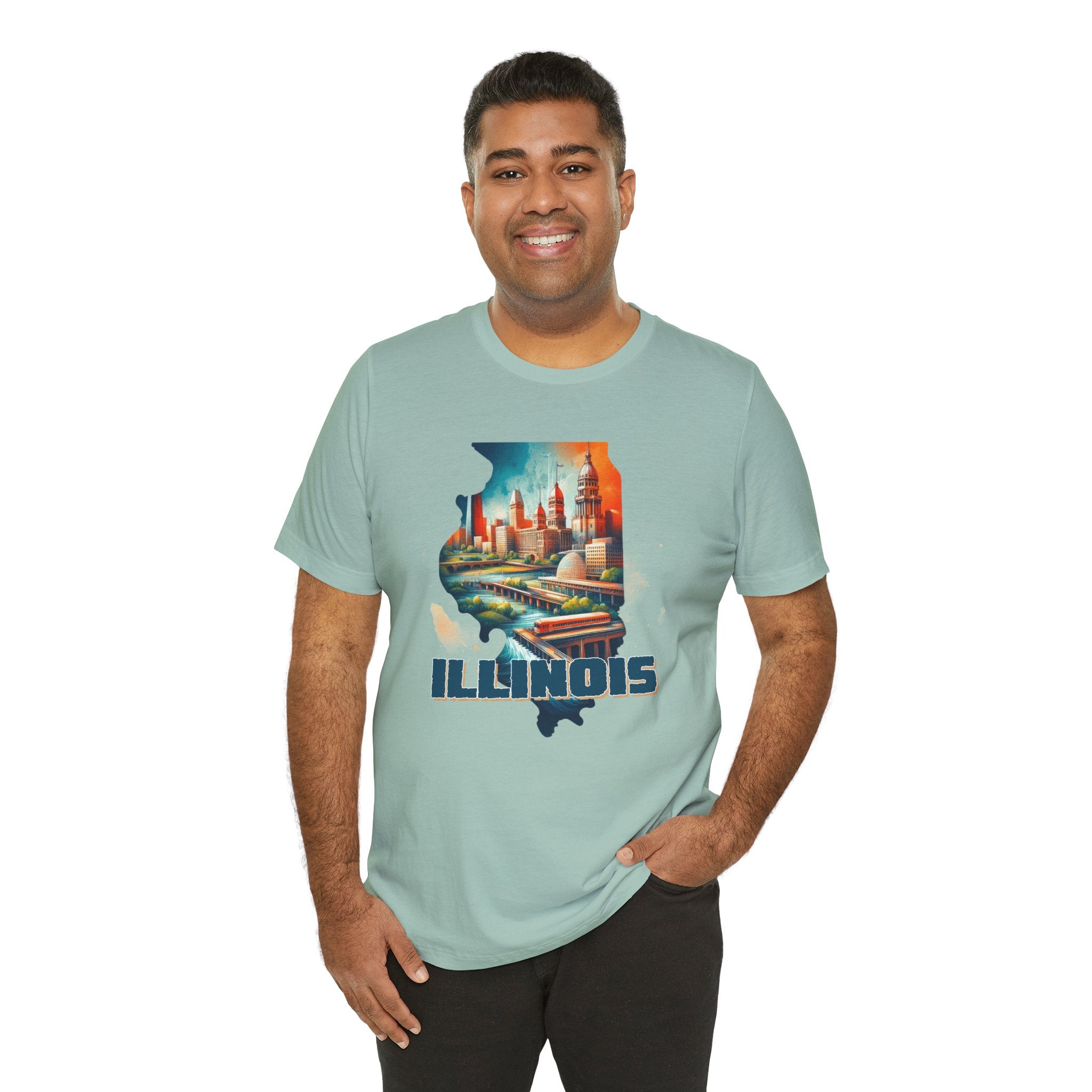 Illinois State Pride Tee - Deez Teez